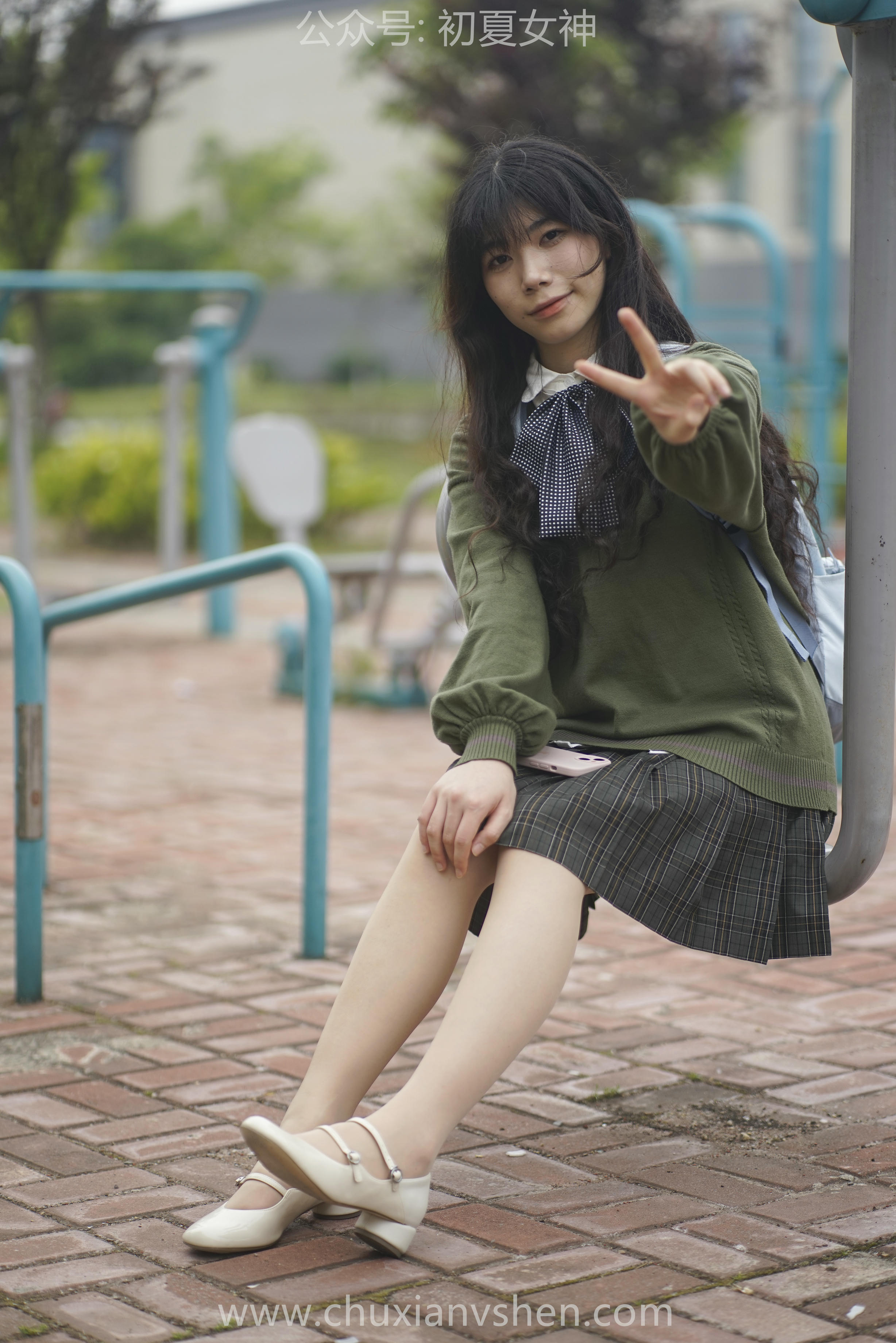 初夏女神 NO.064 欢欢 新晋学妹-学妹的一天[164P+1V／8.72GB]_第6集