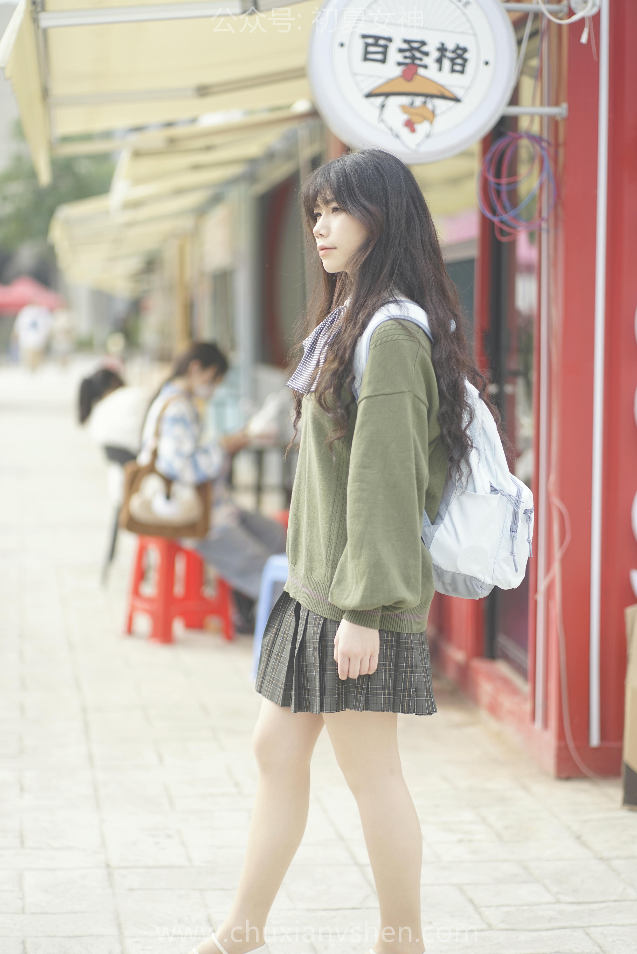 初夏女神 NO.064 欢欢 新晋学妹-学妹的一天[164P+1V／8.72GB]_第2集