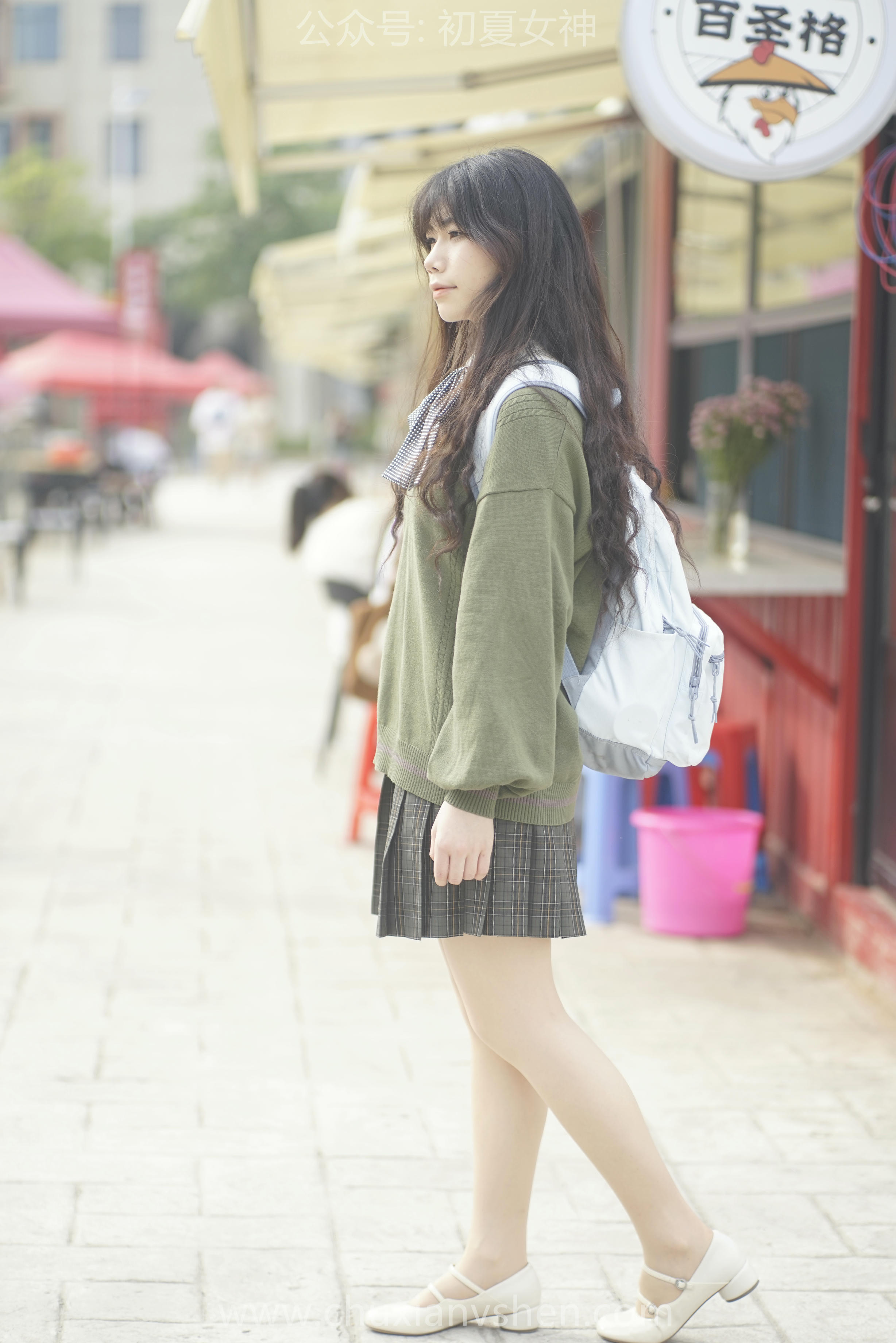 初夏女神 NO.064 欢欢 新晋学妹-学妹的一天[164P+1V／8.72GB]_第2集