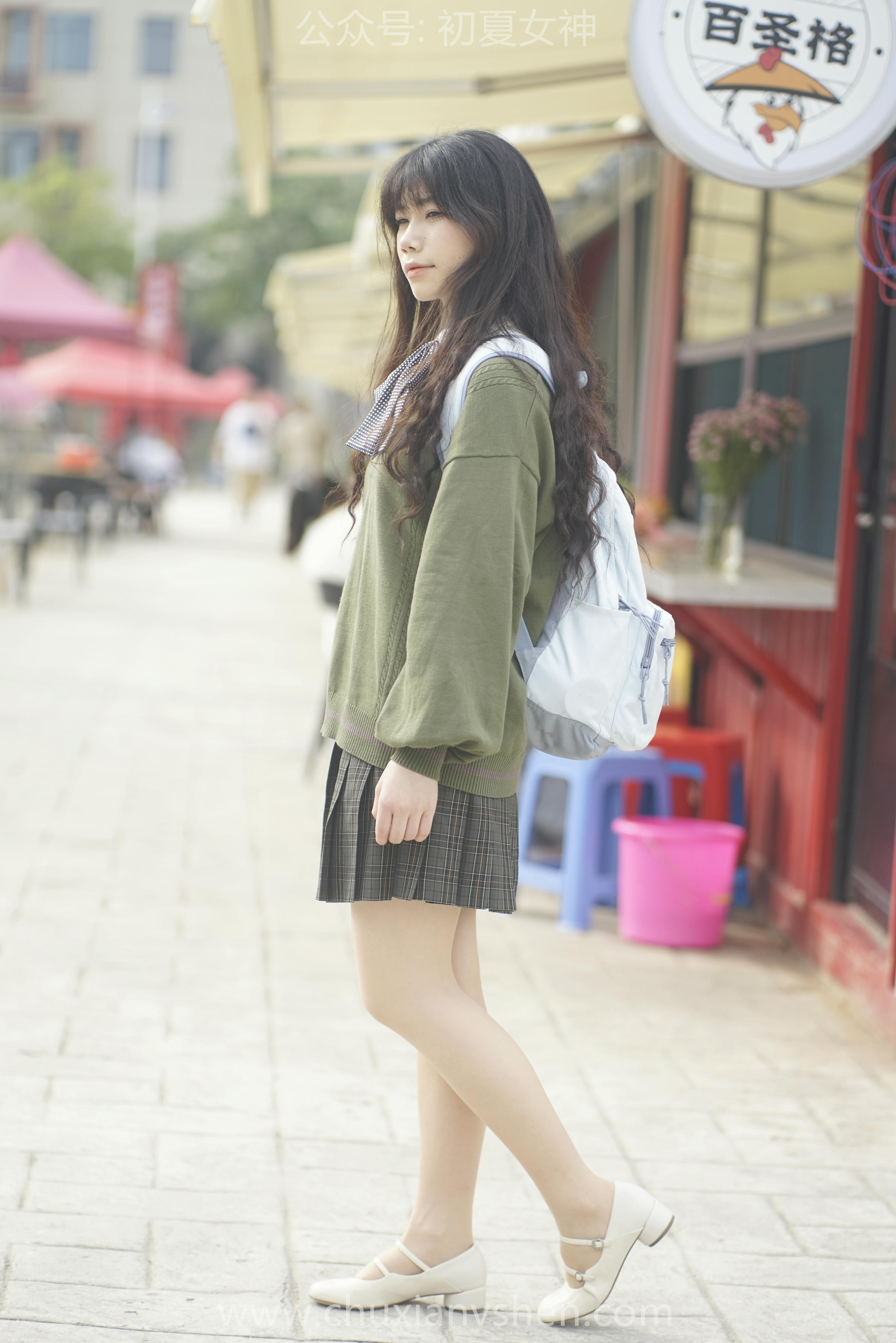 初夏女神 NO.064 欢欢 新晋学妹-学妹的一天[164P+1V／8.72GB]_第2集