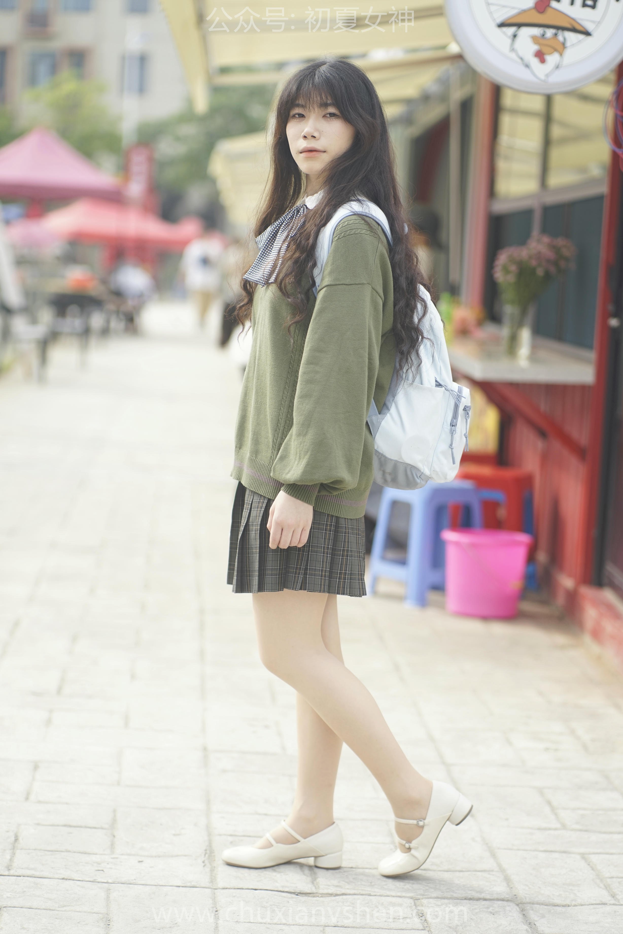 初夏女神 NO.064 欢欢 新晋学妹-学妹的一天[164P+1V／8.72GB]_第2集