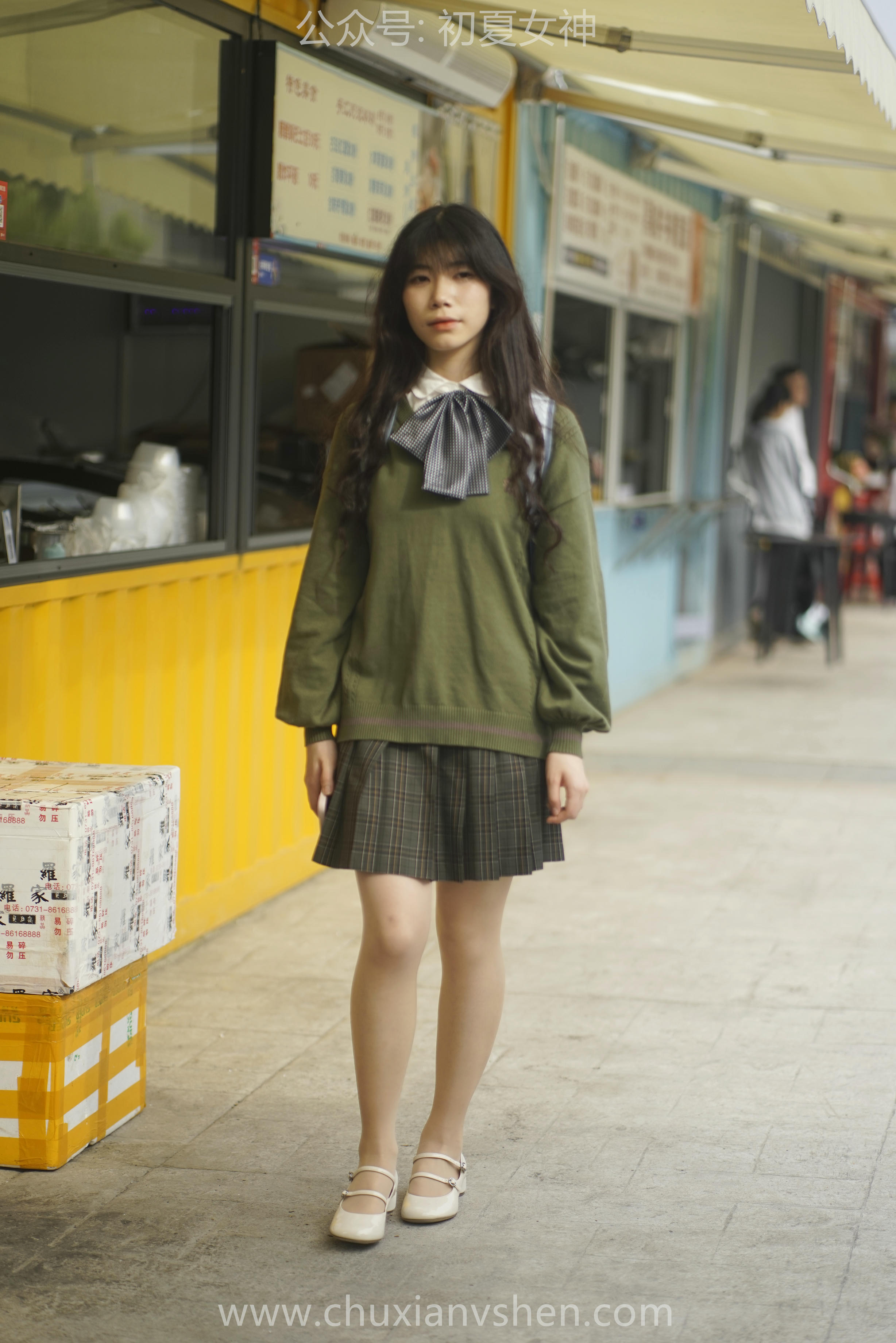 初夏女神 NO.064 欢欢 新晋学妹-学妹的一天[164P+1V／8.72GB]_第3集