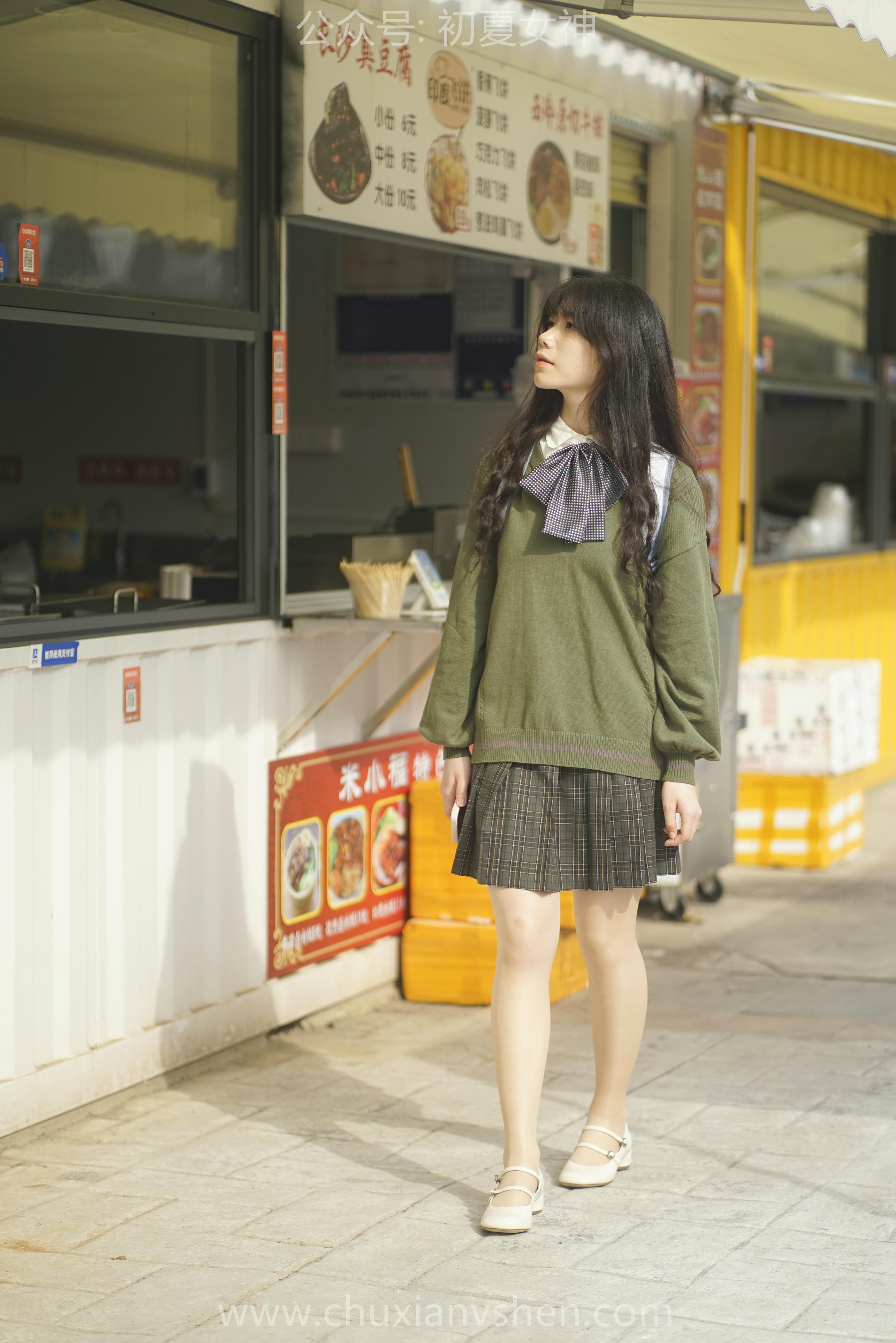 初夏女神 NO.064 欢欢 新晋学妹-学妹的一天[164P+1V／8.72GB]_第3集