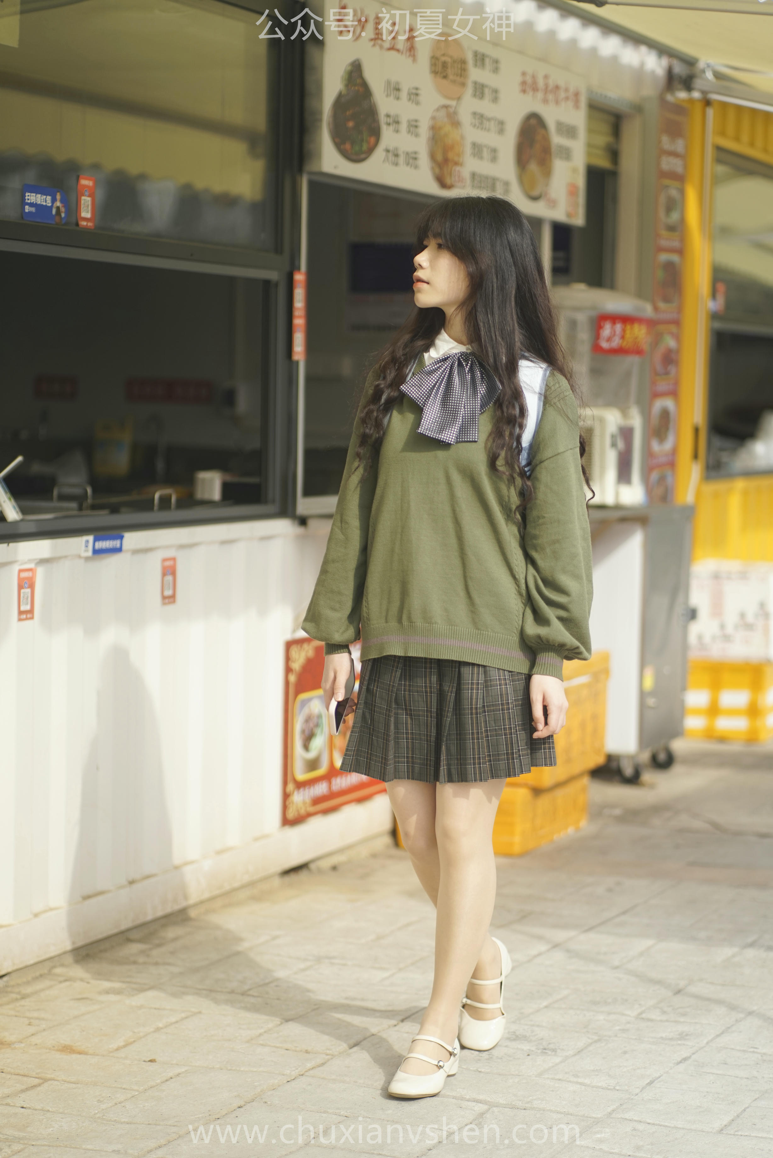 初夏女神 NO.064 欢欢 新晋学妹-学妹的一天[164P+1V／8.72GB]_第3集