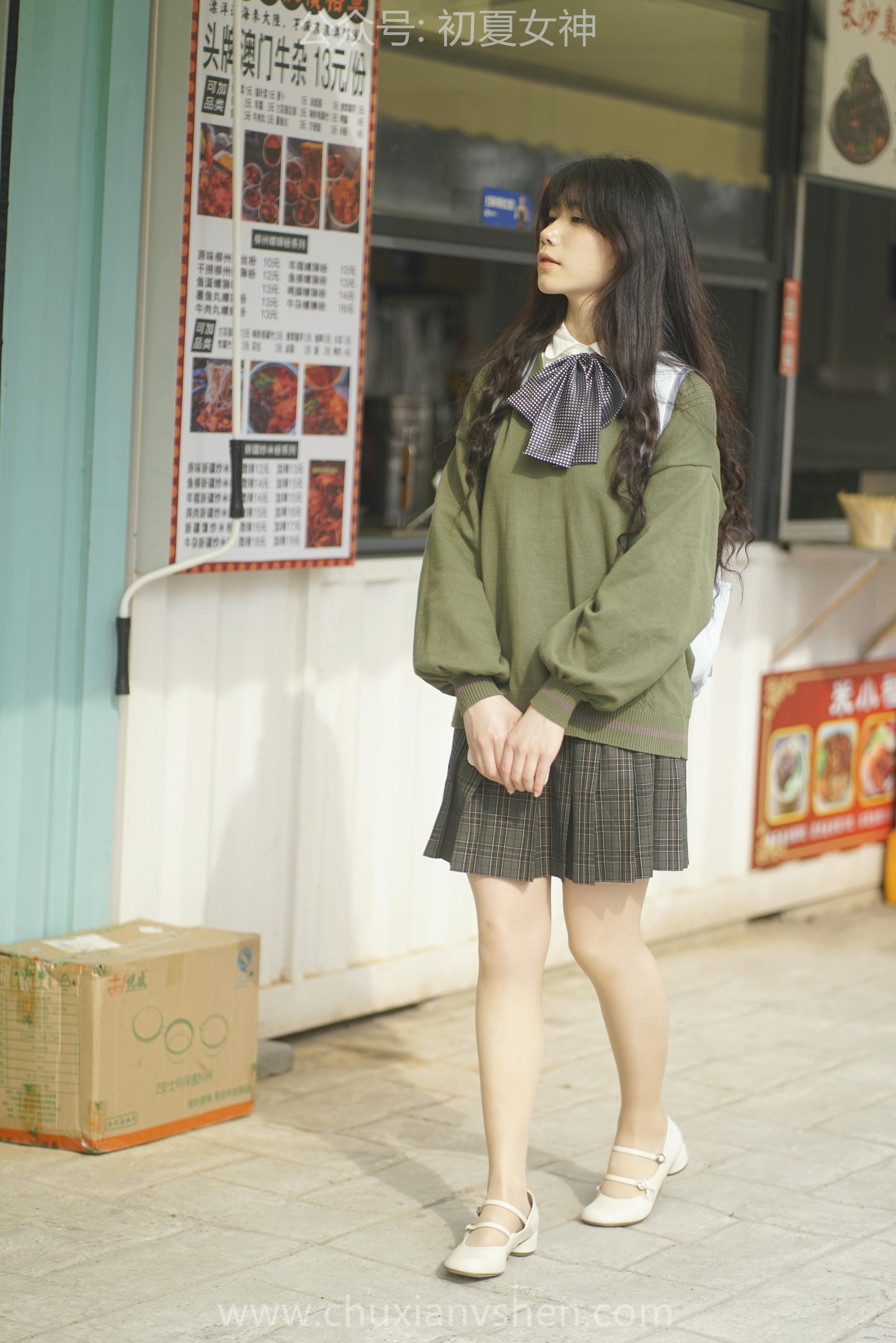 初夏女神 NO.064 欢欢 新晋学妹-学妹的一天[164P+1V／8.72GB]_第3集