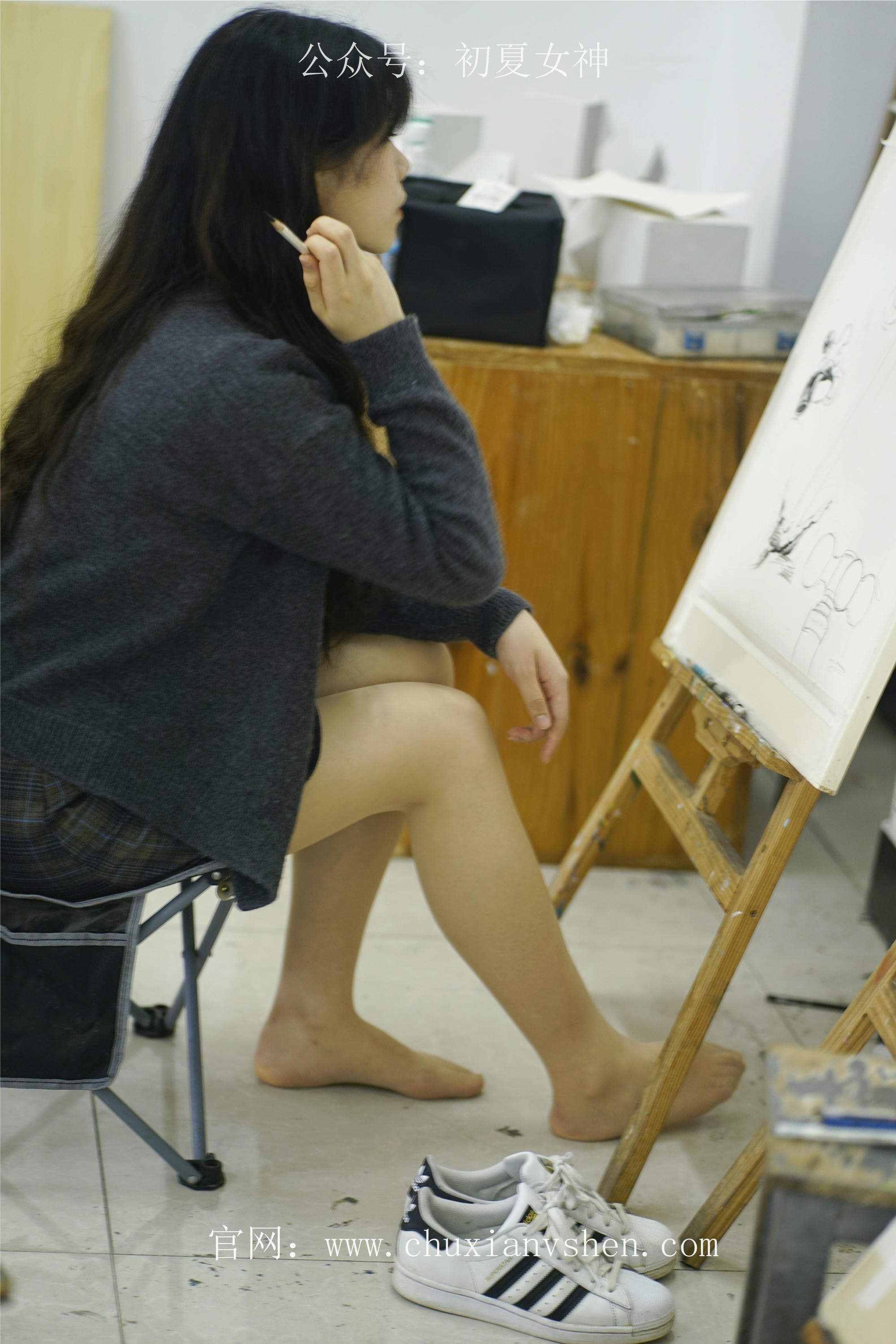 初夏女神 NO.068 欢欢 新晋学妹-校园游览[158P+1V／5.64GB]_第6集