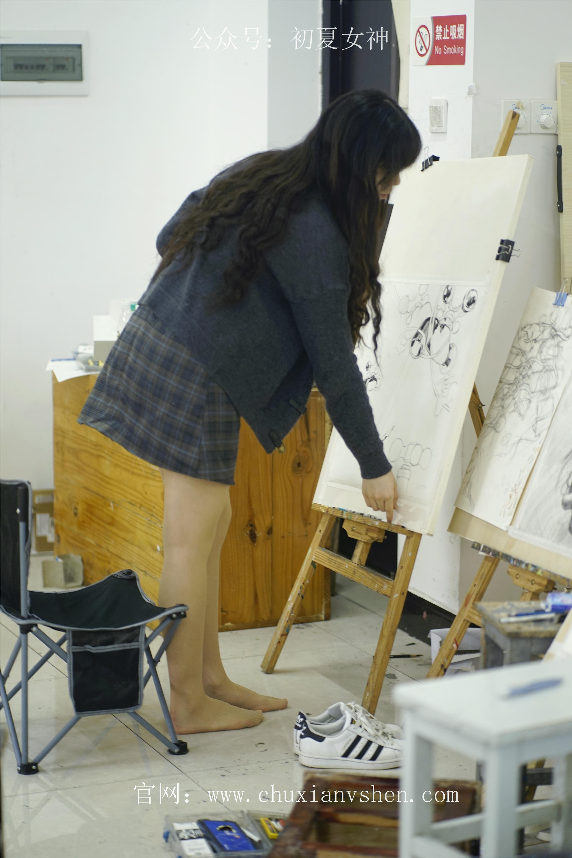 初夏女神 NO.068 欢欢 新晋学妹-校园游览[158P+1V／5.64GB]_第6集