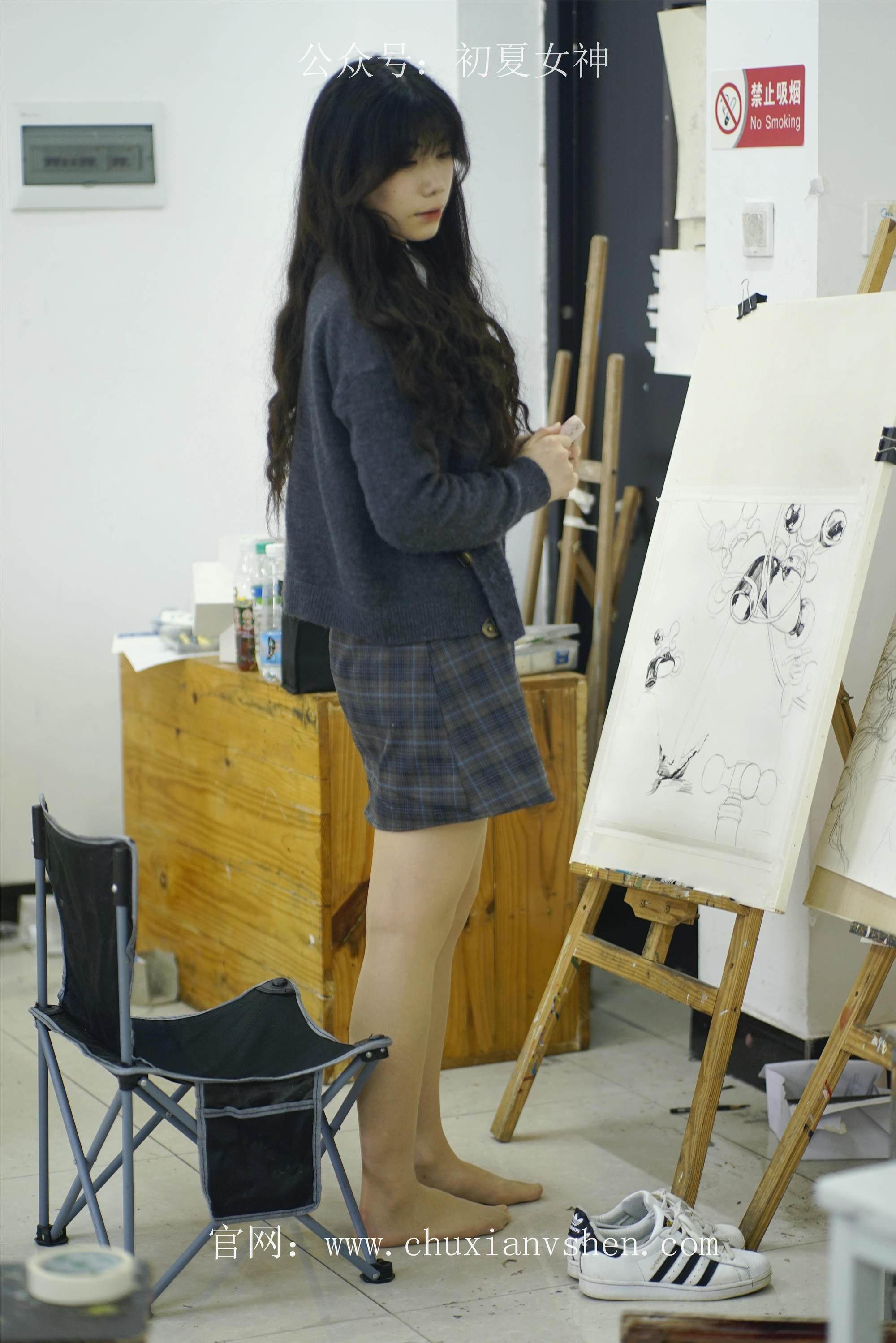 初夏女神 NO.068 欢欢 新晋学妹-校园游览[158P+1V／5.64GB]_第6集