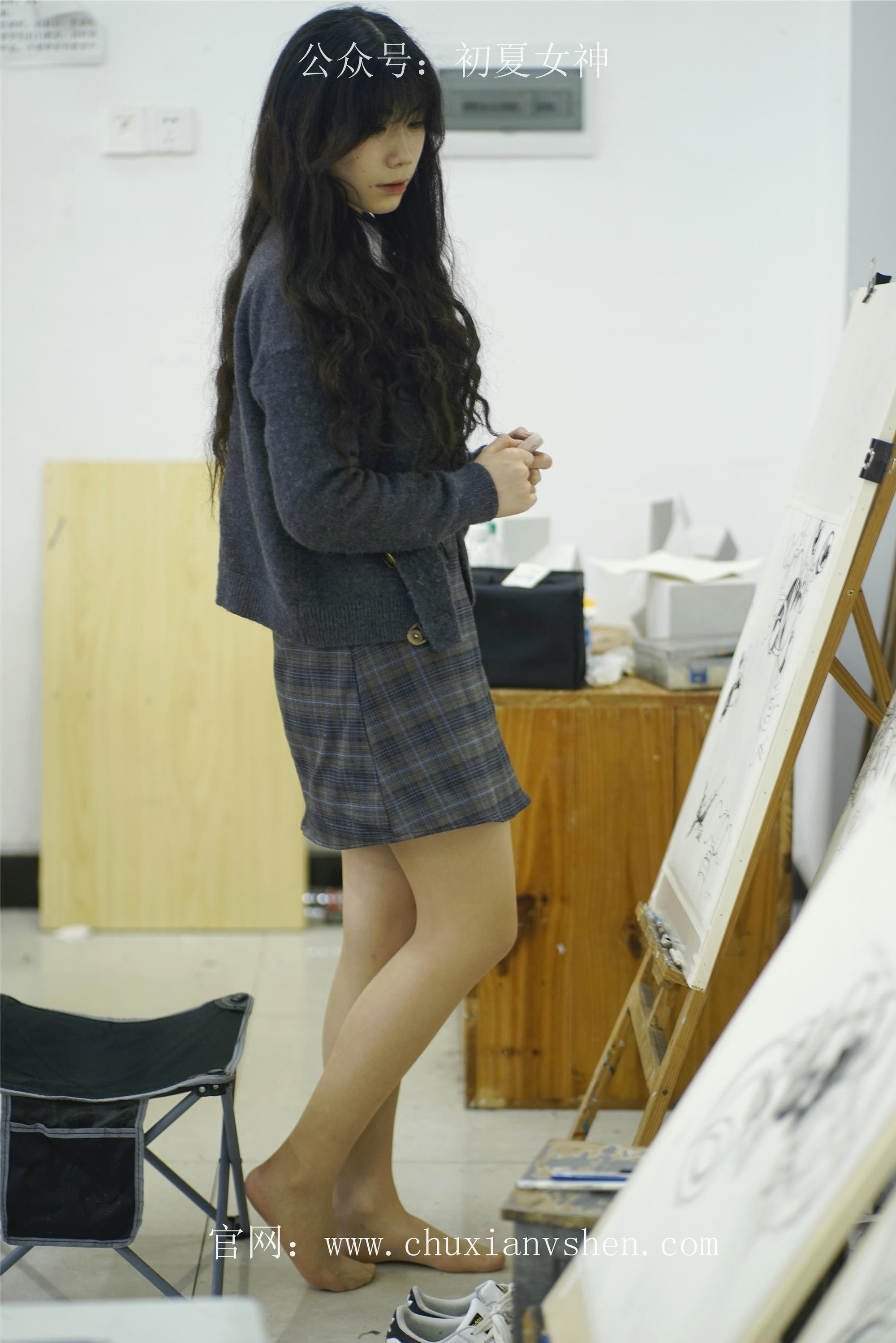 初夏女神 NO.068 欢欢 新晋学妹-校园游览[158P+1V／5.64GB]_第6集