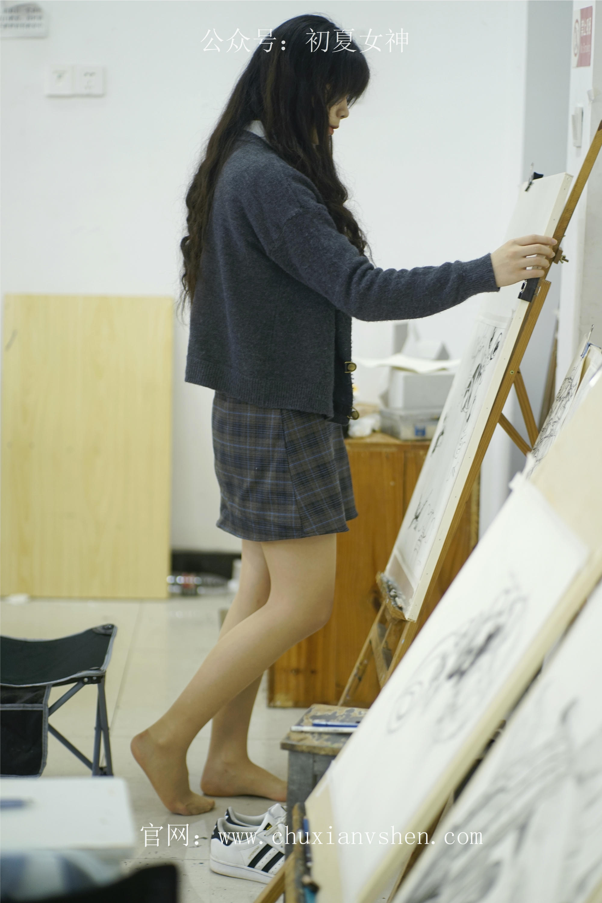 初夏女神 NO.068 欢欢 新晋学妹-校园游览[158P+1V／5.64GB]_第6集