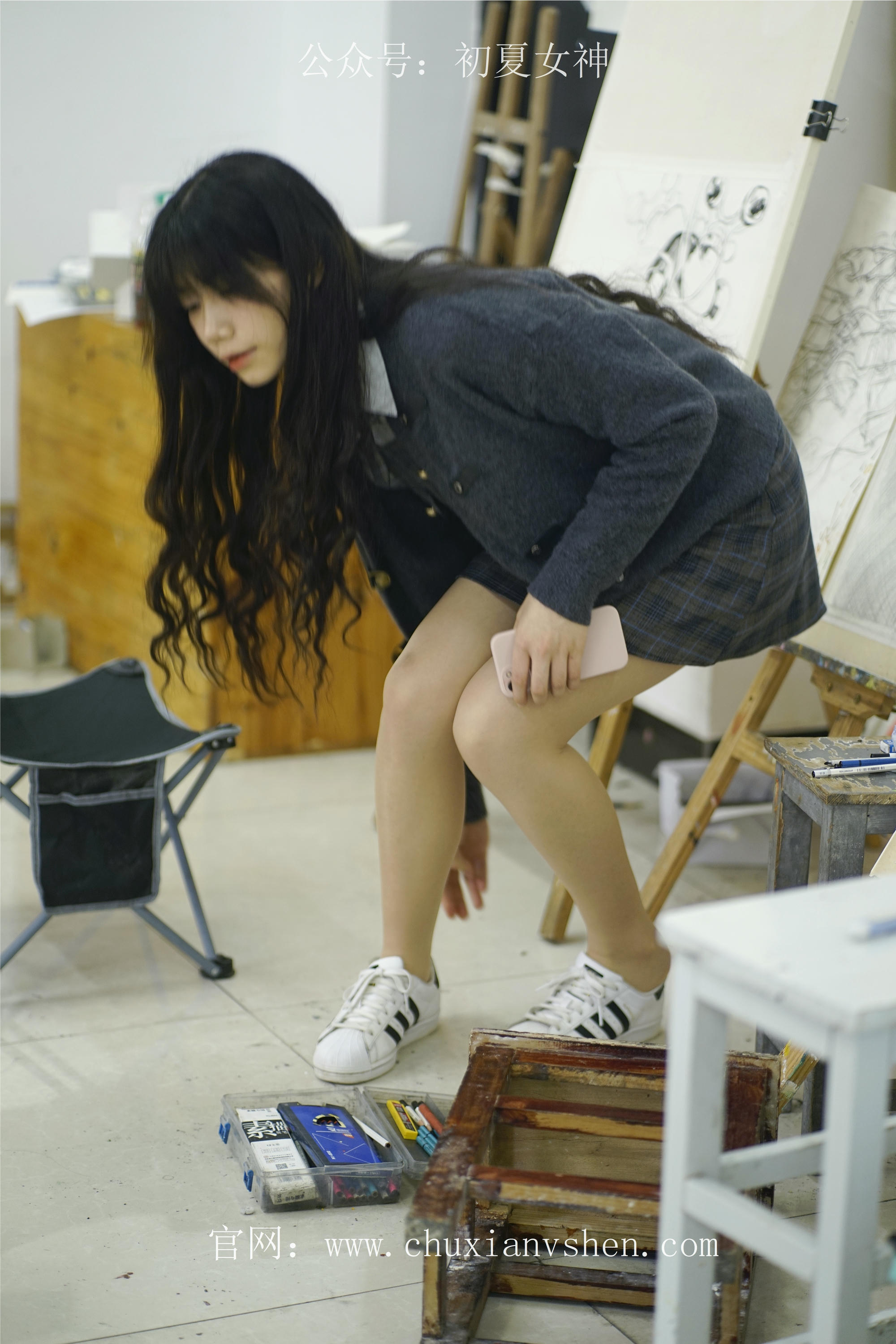 初夏女神 NO.068 欢欢 新晋学妹-校园游览[158P+1V／5.64GB]_第6集