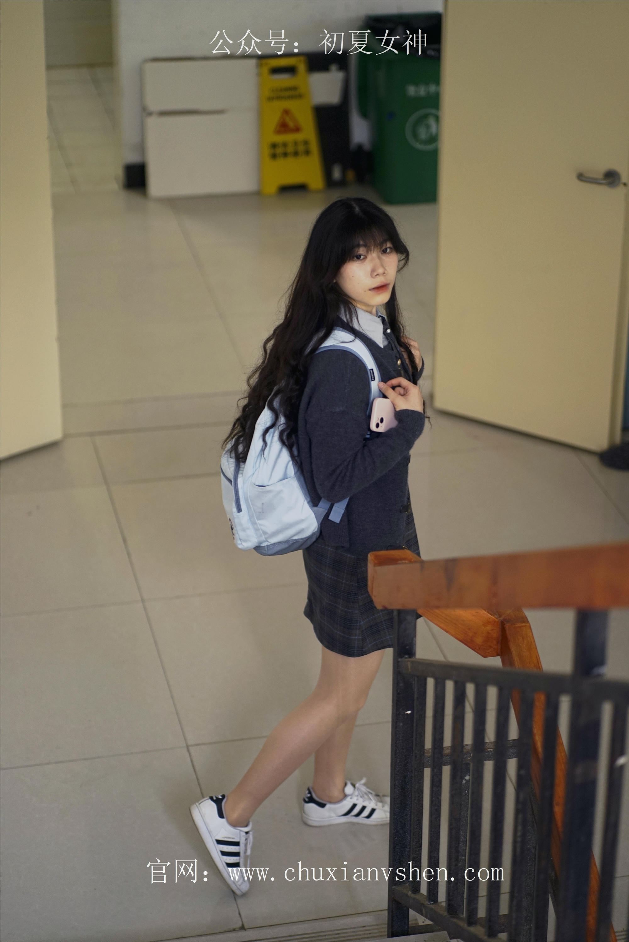 初夏女神 NO.068 欢欢 新晋学妹-校园游览[158P+1V／5.64GB]_第7集