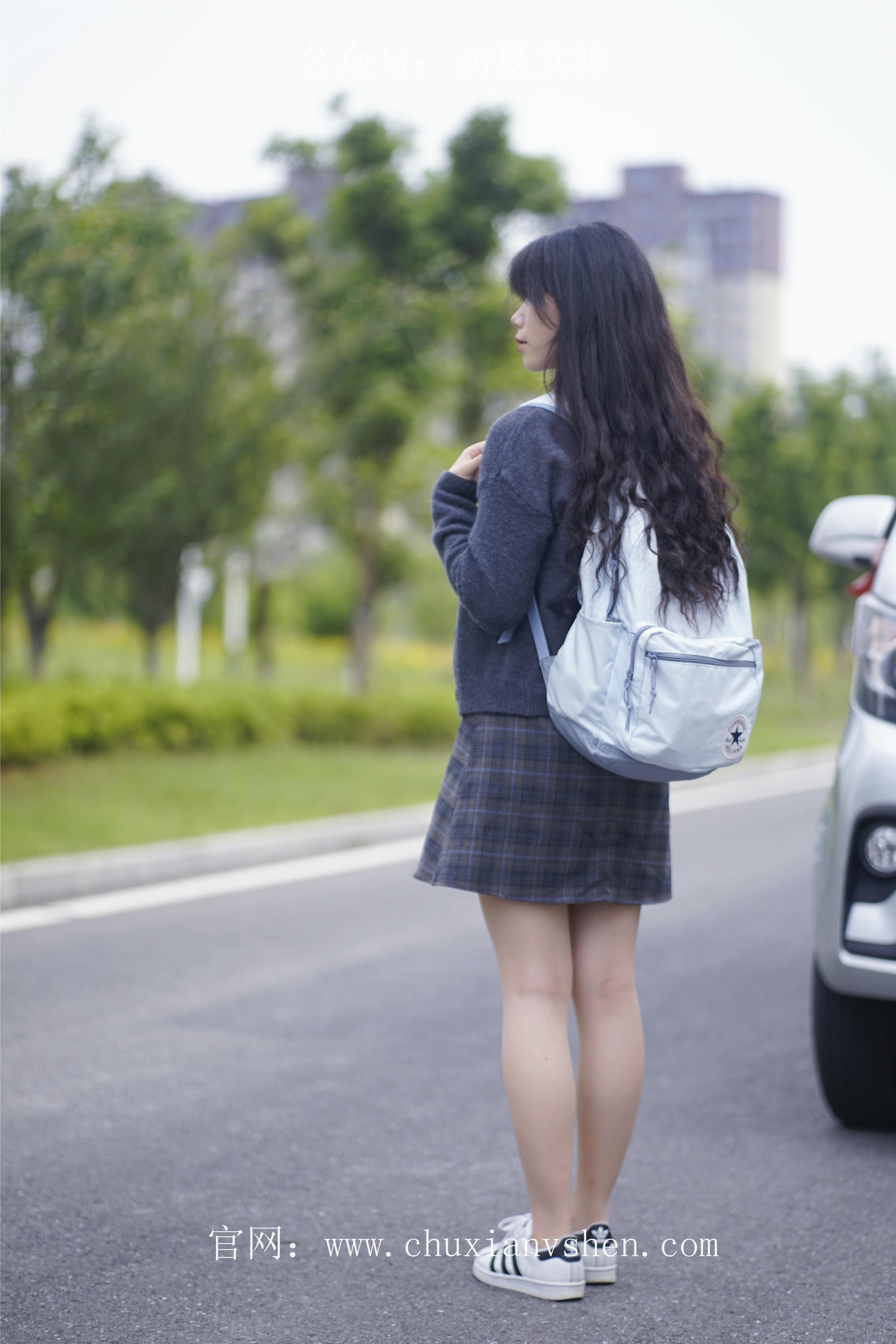 初夏女神 NO.068 欢欢 新晋学妹-校园游览[158P+1V／5.64GB]_第7集