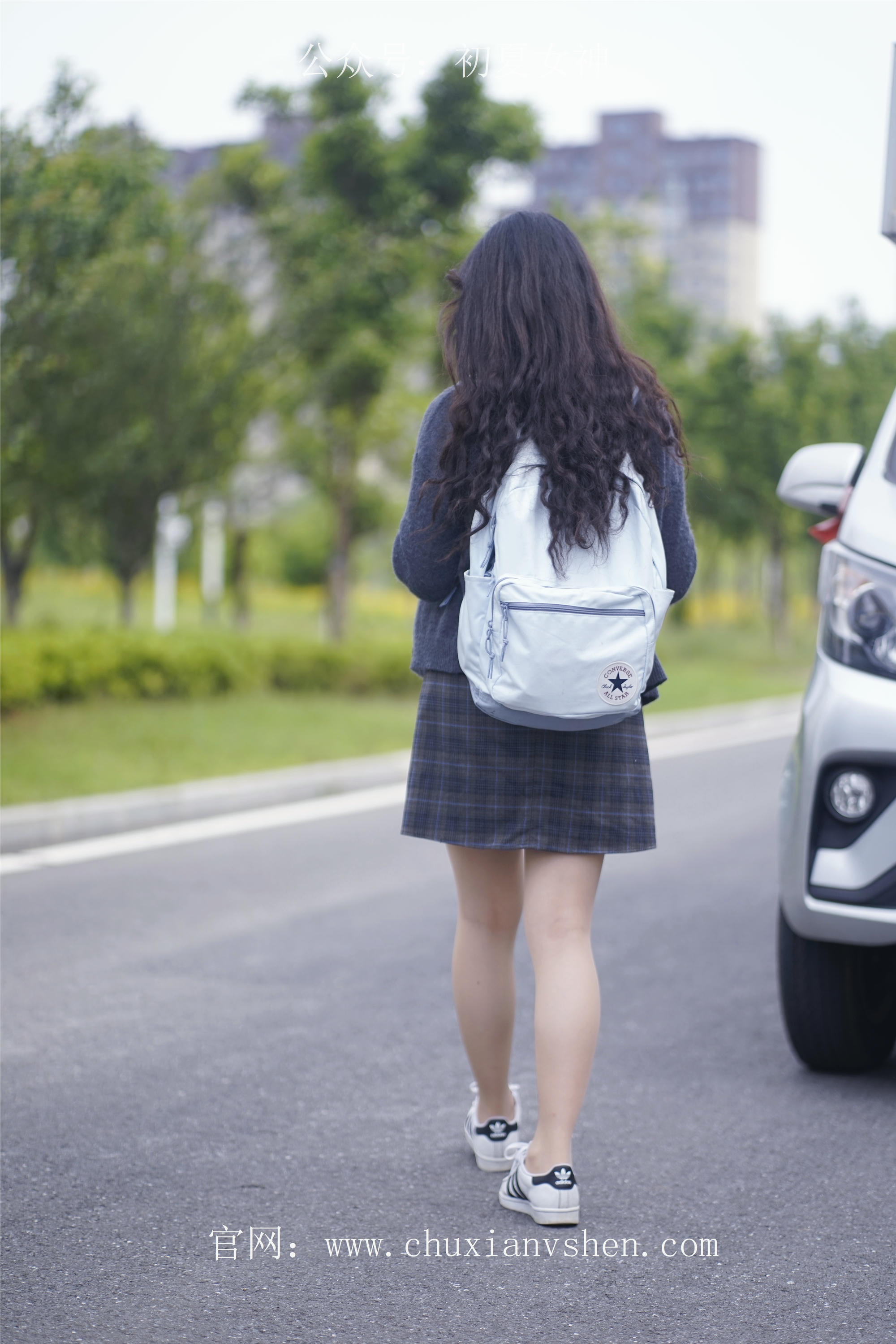 初夏女神 NO.068 欢欢 新晋学妹-校园游览[158P+1V／5.64GB]_第7集