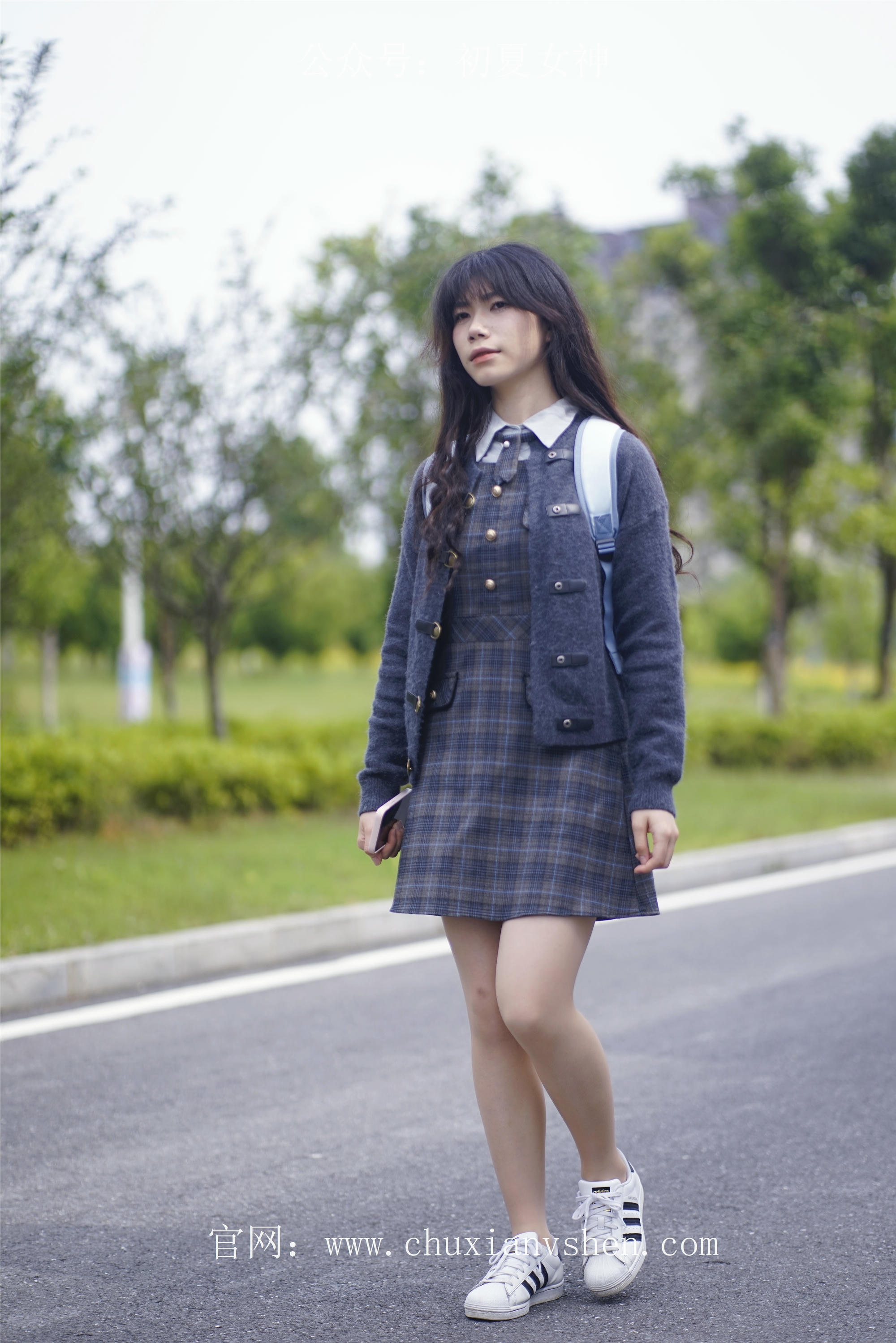 初夏女神 NO.068 欢欢 新晋学妹-校园游览[158P+1V／5.64GB]_第7集