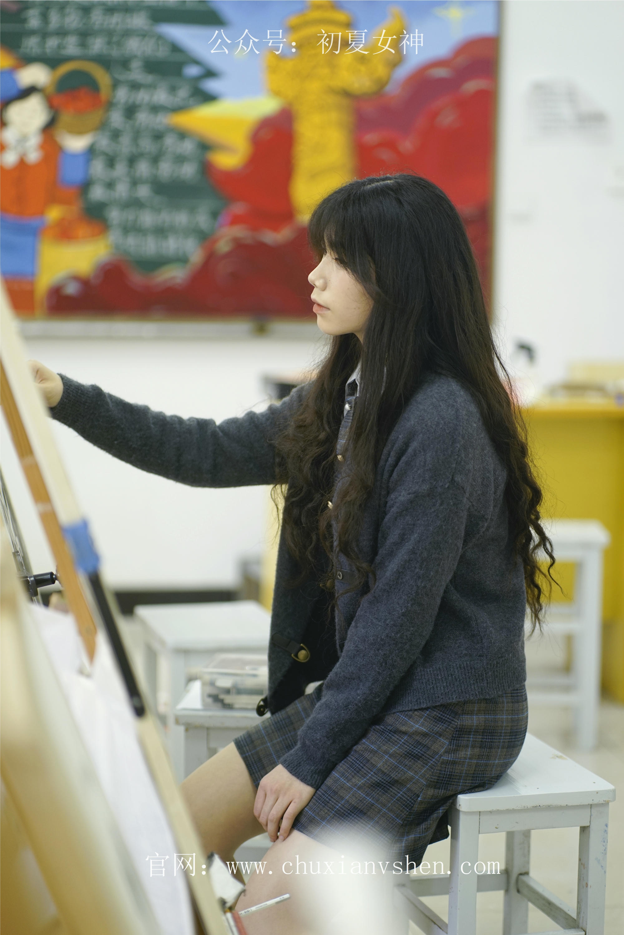 初夏女神 NO.068 欢欢 新晋学妹-校园游览[158P+1V／5.64GB]_第3集