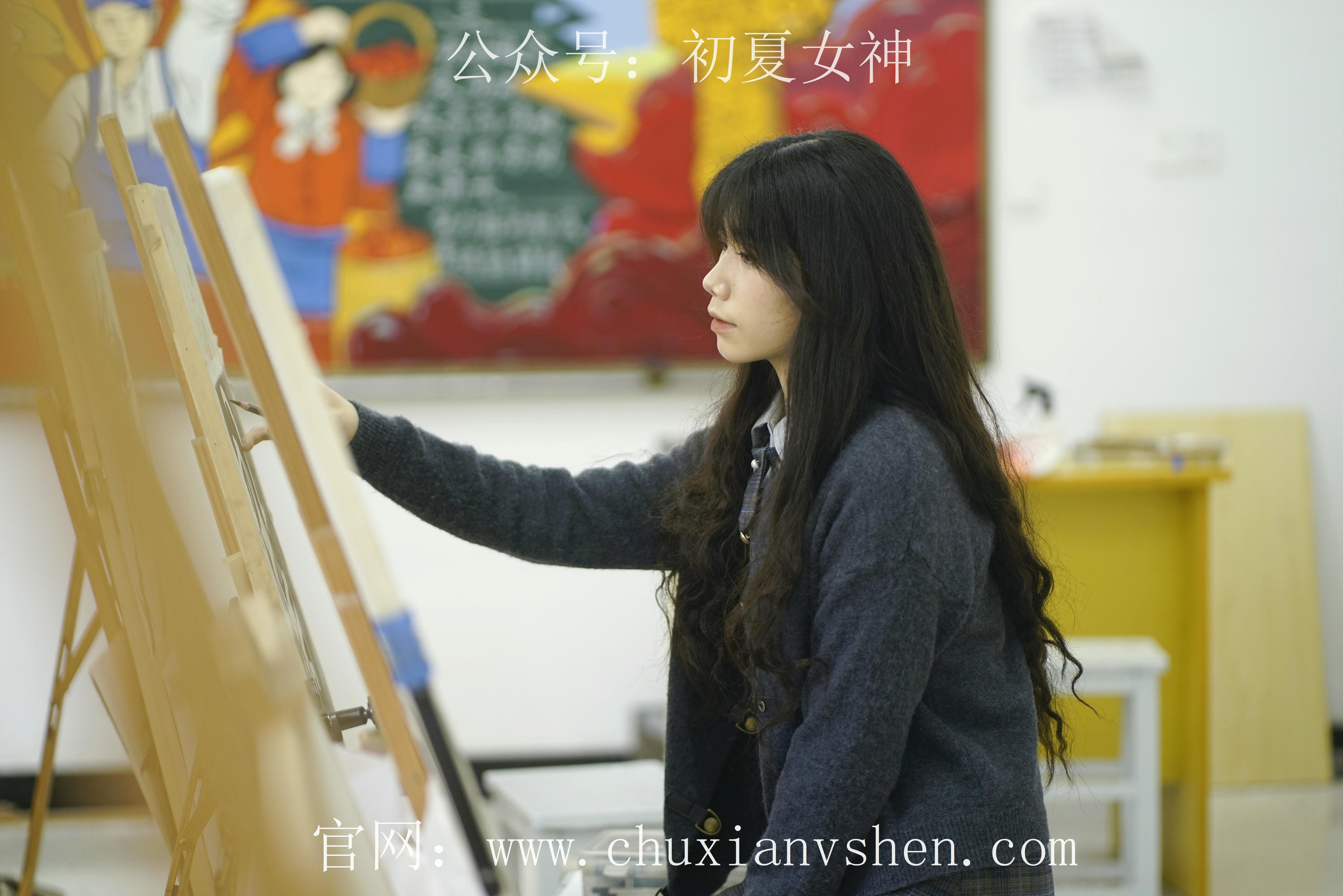 初夏女神 NO.068 欢欢 新晋学妹-校园游览[158P+1V／5.64GB]_第3集