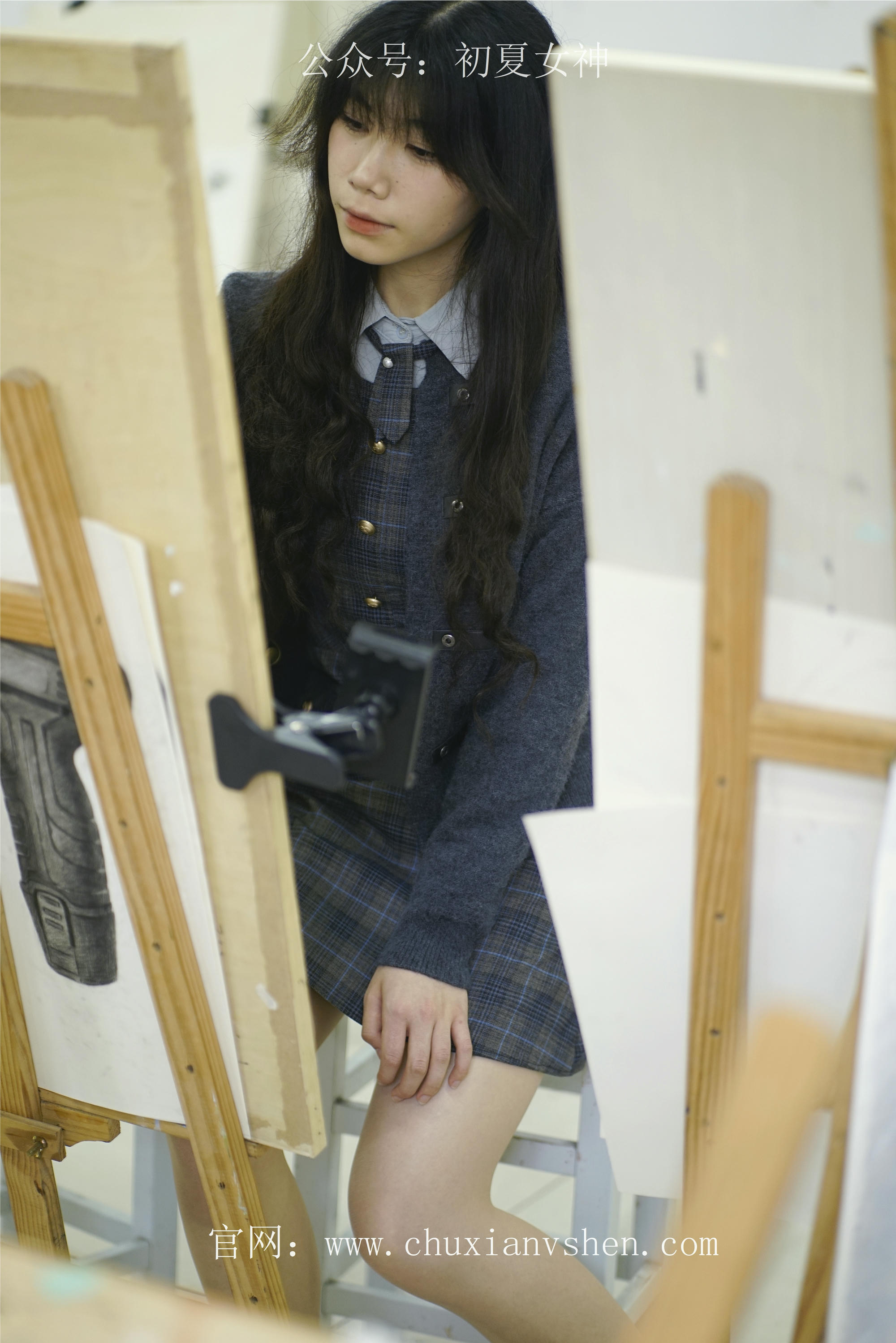 初夏女神 NO.068 欢欢 新晋学妹-校园游览[158P+1V／5.64GB]_第3集