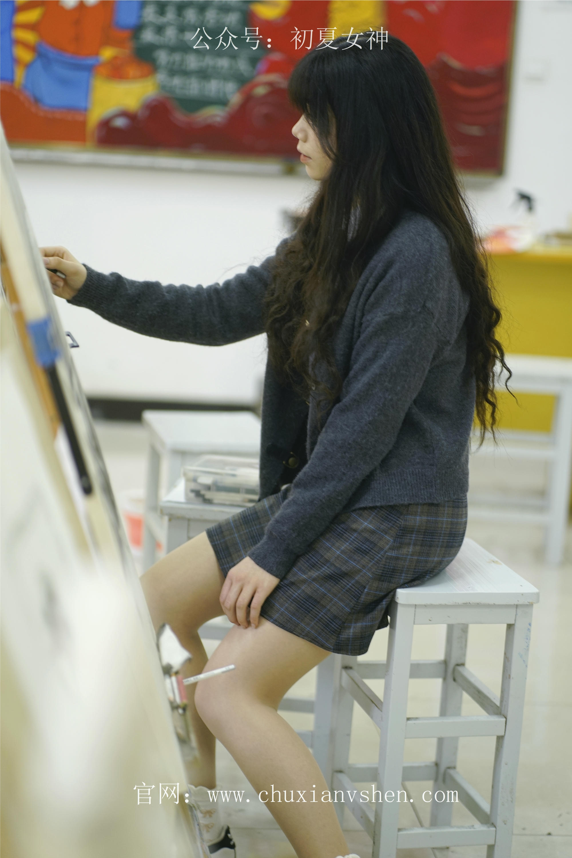 初夏女神 NO.068 欢欢 新晋学妹-校园游览[158P+1V／5.64GB]_第3集