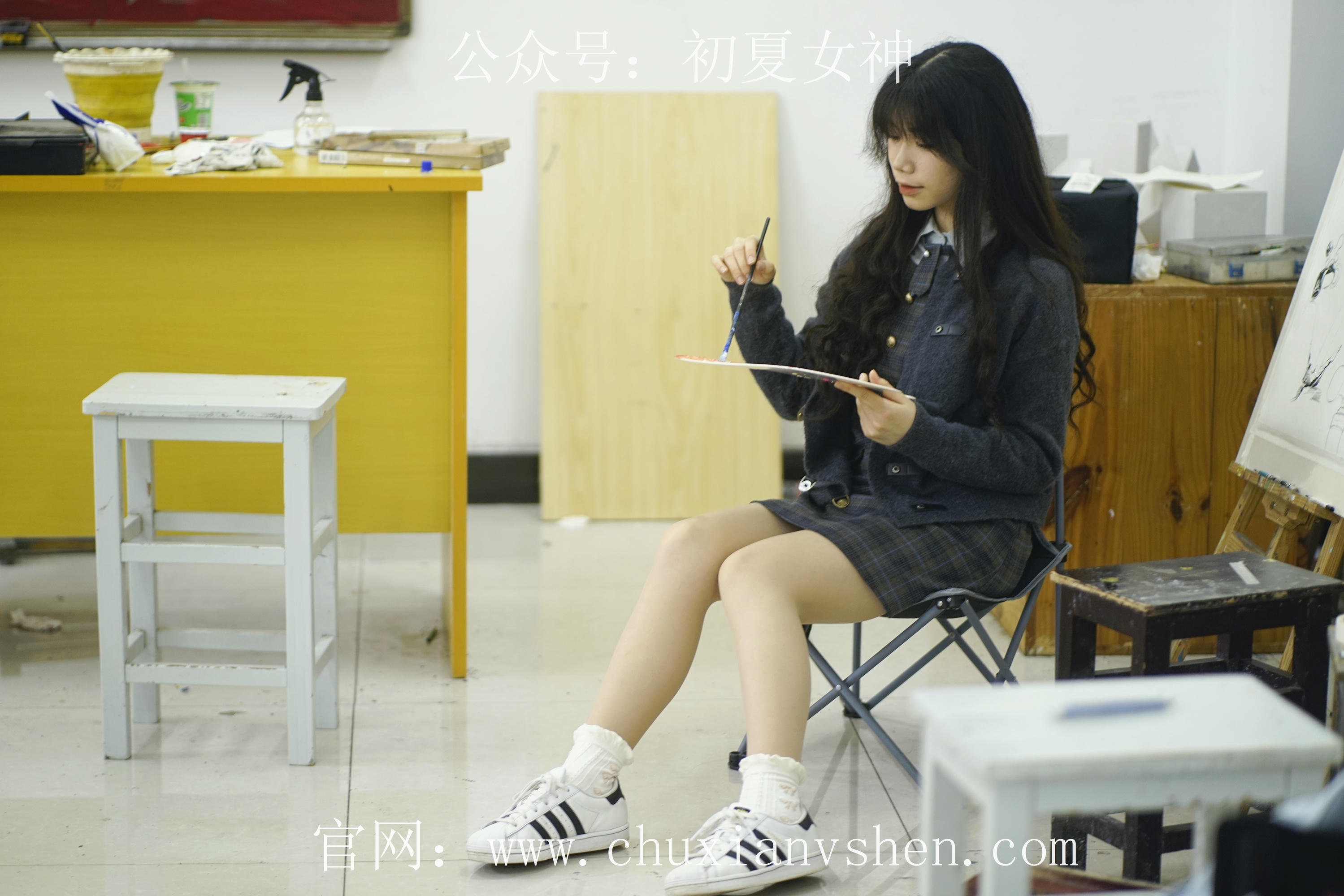 初夏女神 NO.068 欢欢 新晋学妹-校园游览[158P+1V／5.64GB]_第3集