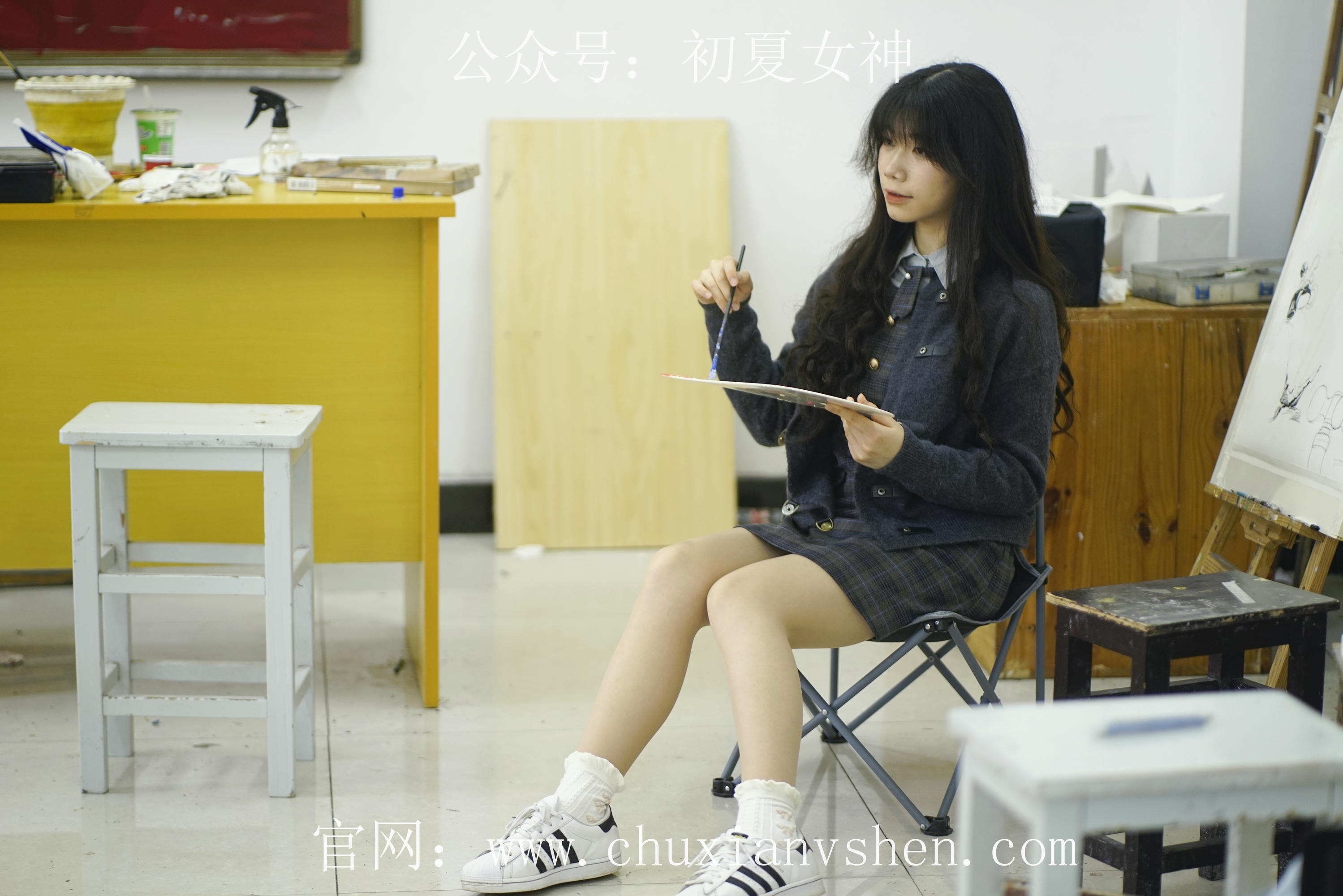 初夏女神 NO.068 欢欢 新晋学妹-校园游览[158P+1V／5.64GB]_第3集