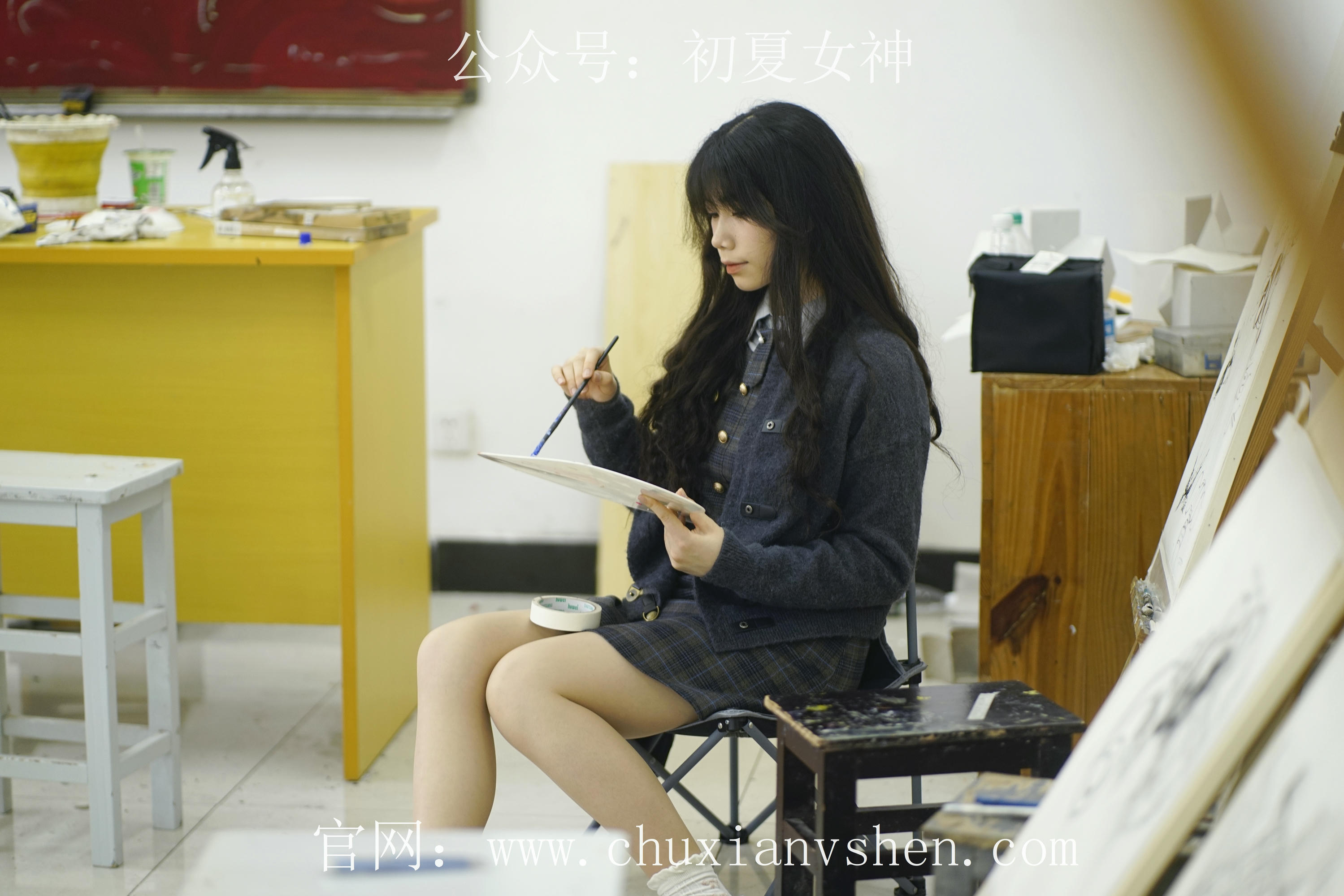 初夏女神 NO.068 欢欢 新晋学妹-校园游览[158P+1V／5.64GB]_第4集