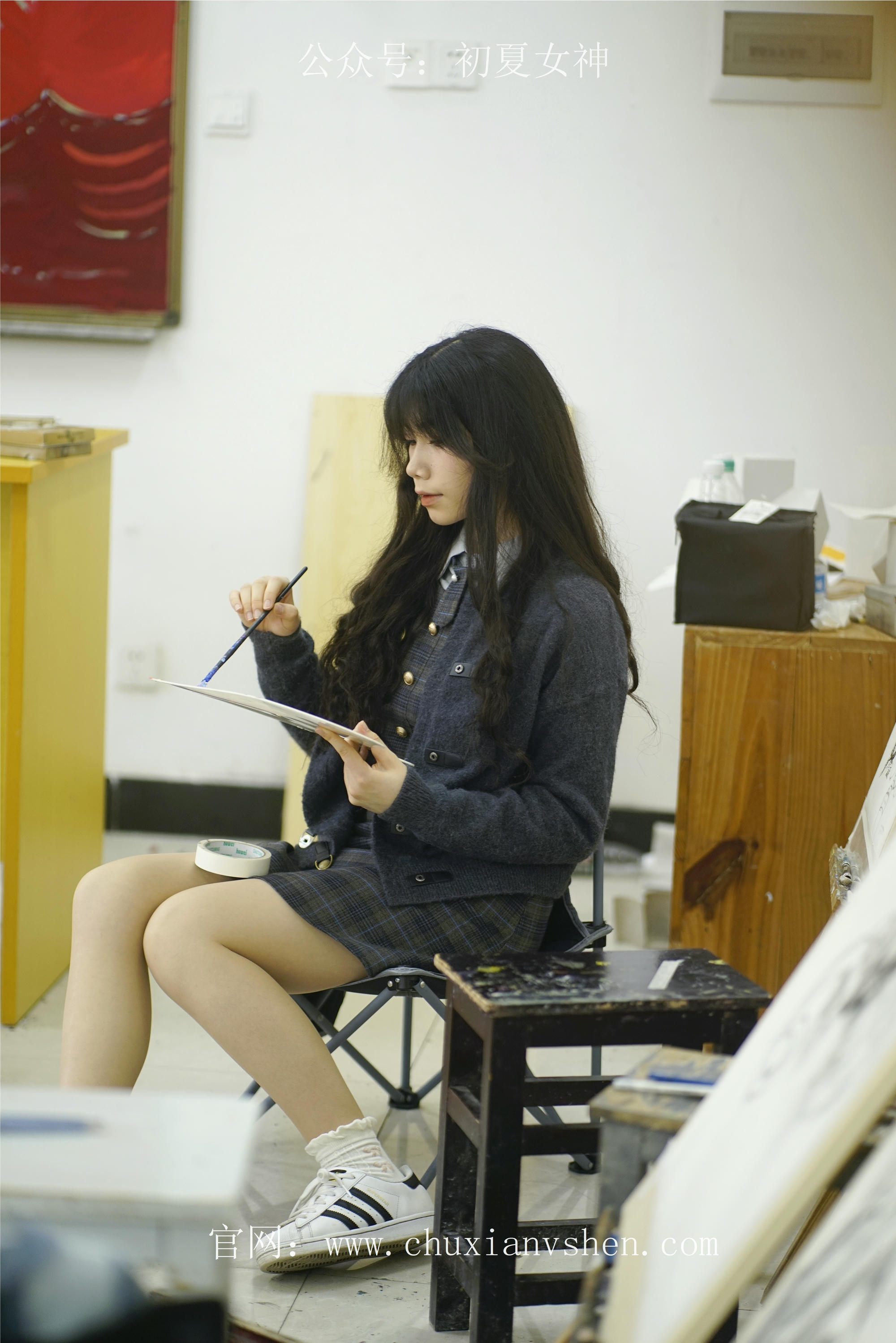 初夏女神 NO.068 欢欢 新晋学妹-校园游览[158P+1V／5.64GB]_第4集