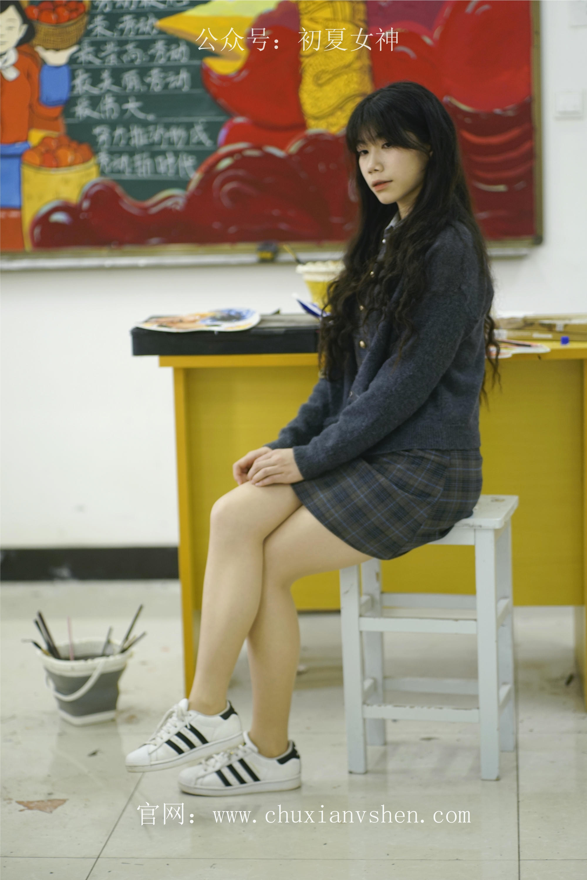 初夏女神 NO.068 欢欢 新晋学妹-校园游览[158P+1V／5.64GB]_第5集