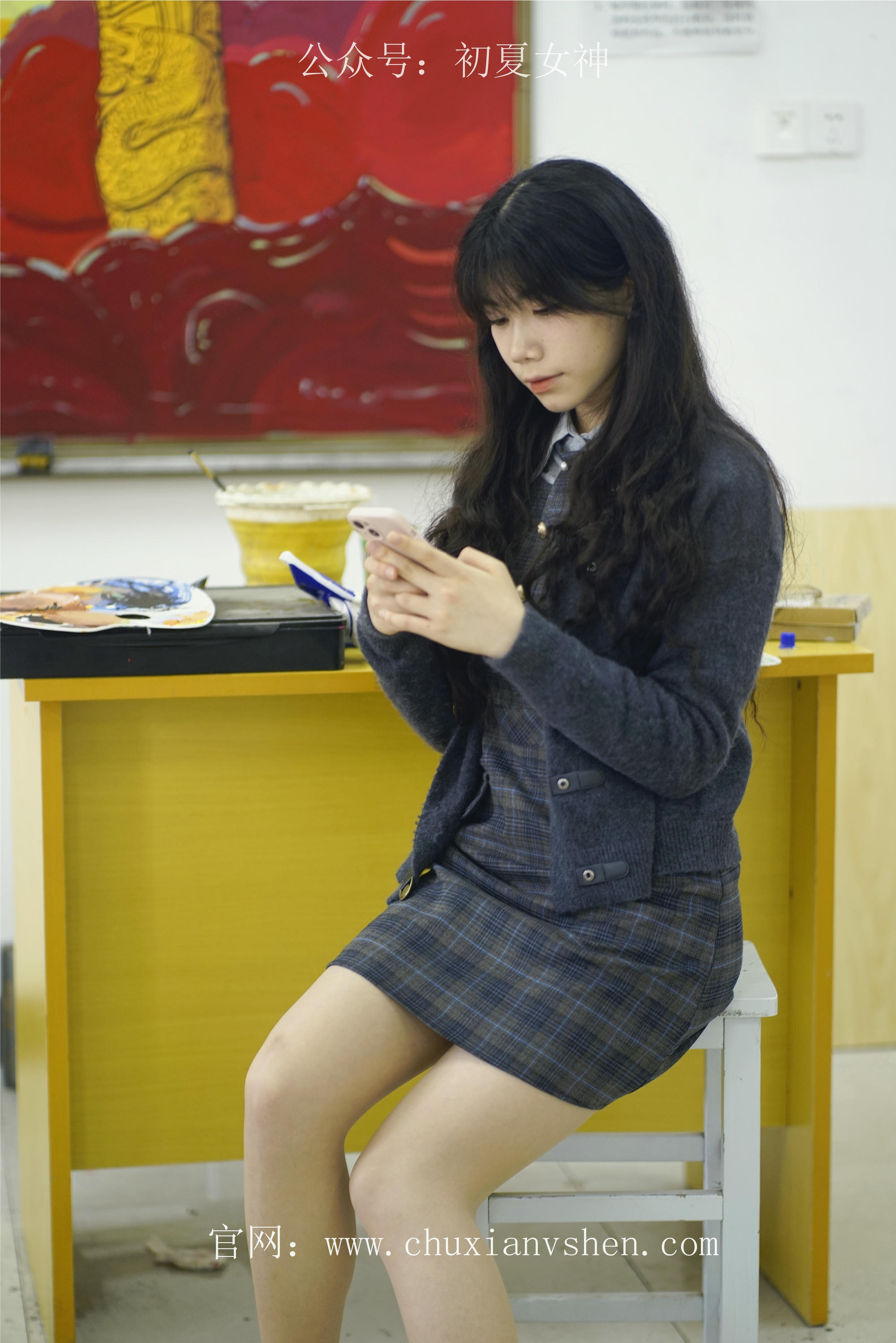 初夏女神 NO.068 欢欢 新晋学妹-校园游览[158P+1V／5.64GB]_第5集