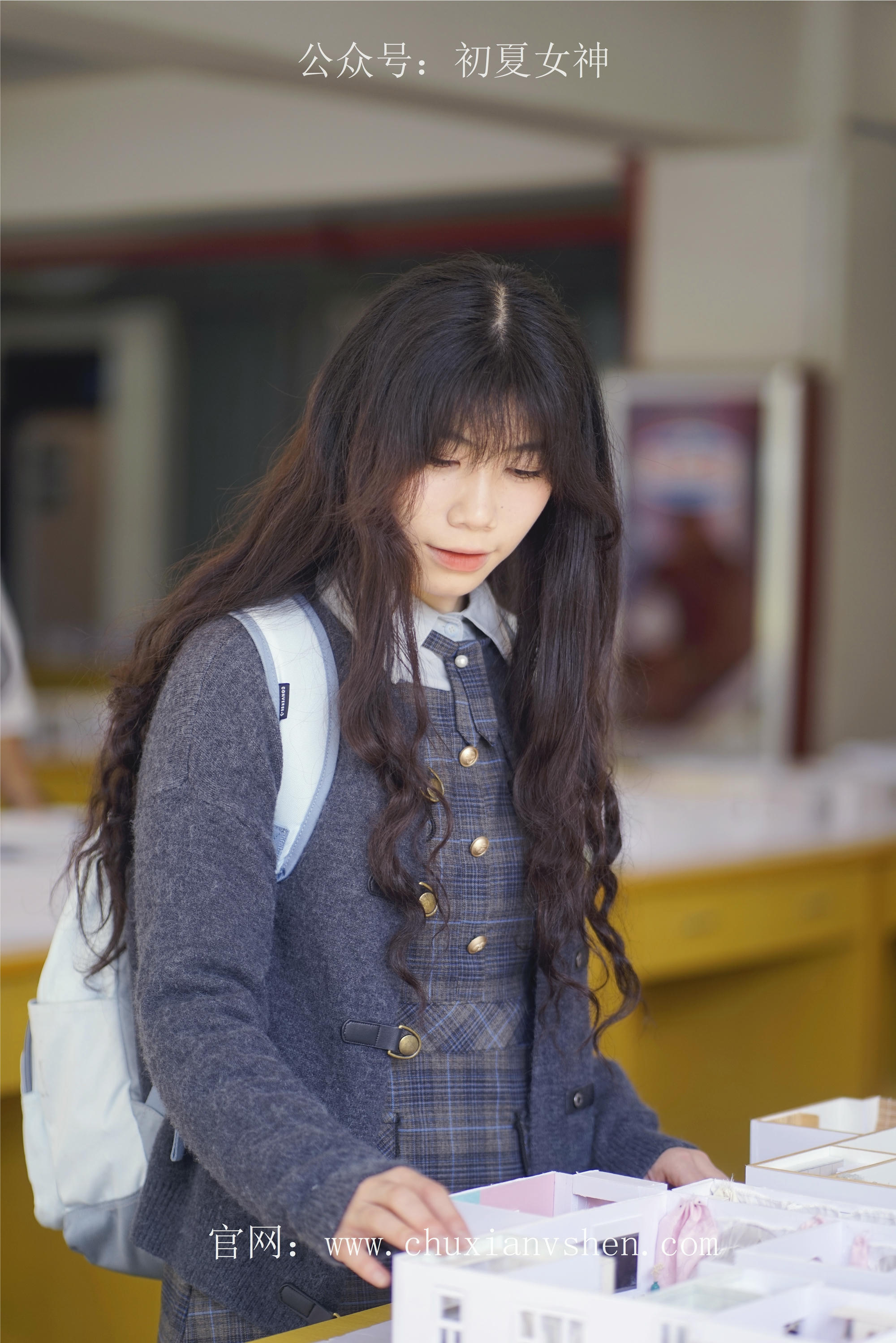 初夏女神 NO.068 欢欢 新晋学妹-校园游览[158P+1V／5.64GB]_第1集