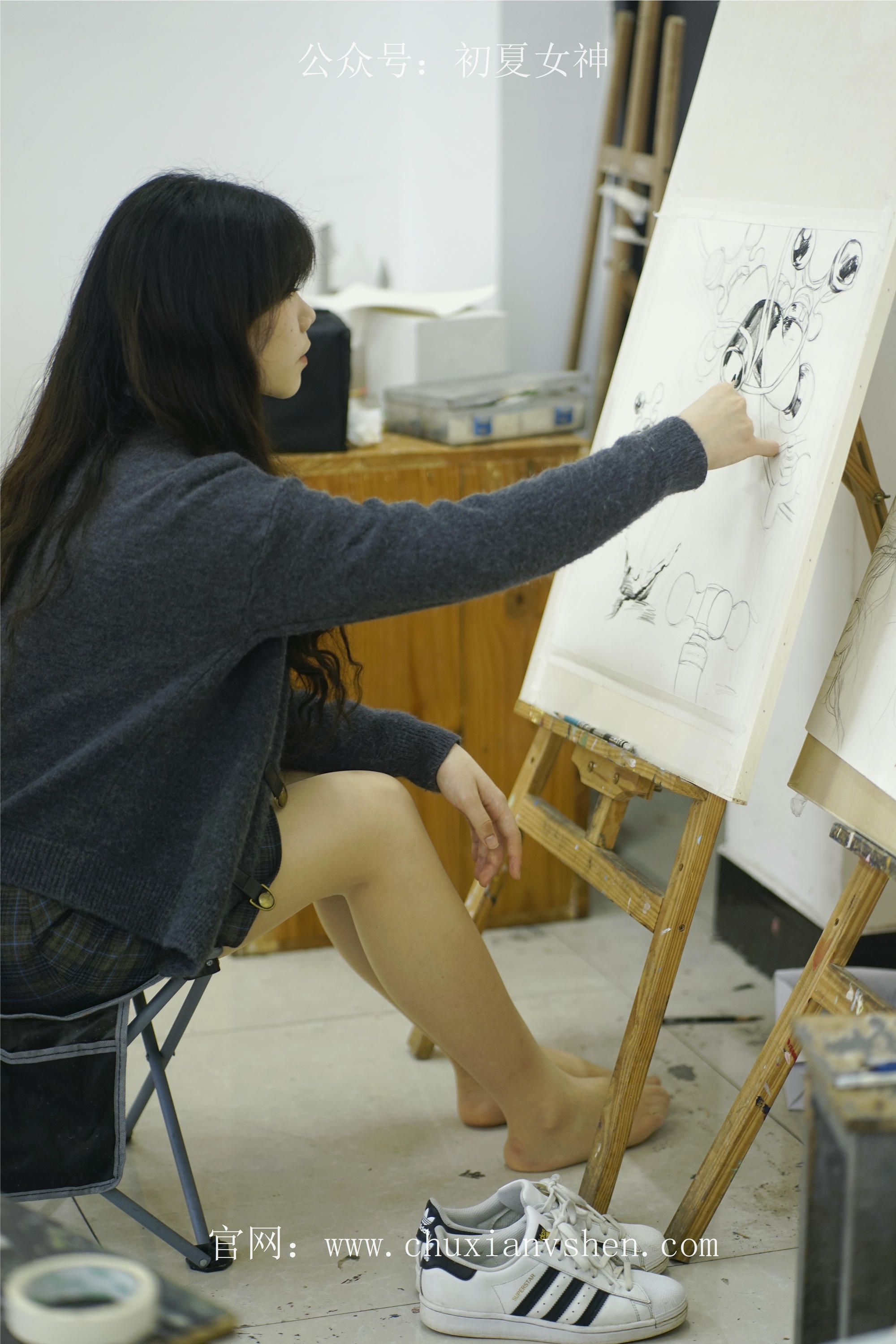 初夏女神 NO.068 欢欢 新晋学妹-校园游览[158P+1V／5.64GB]_第5集