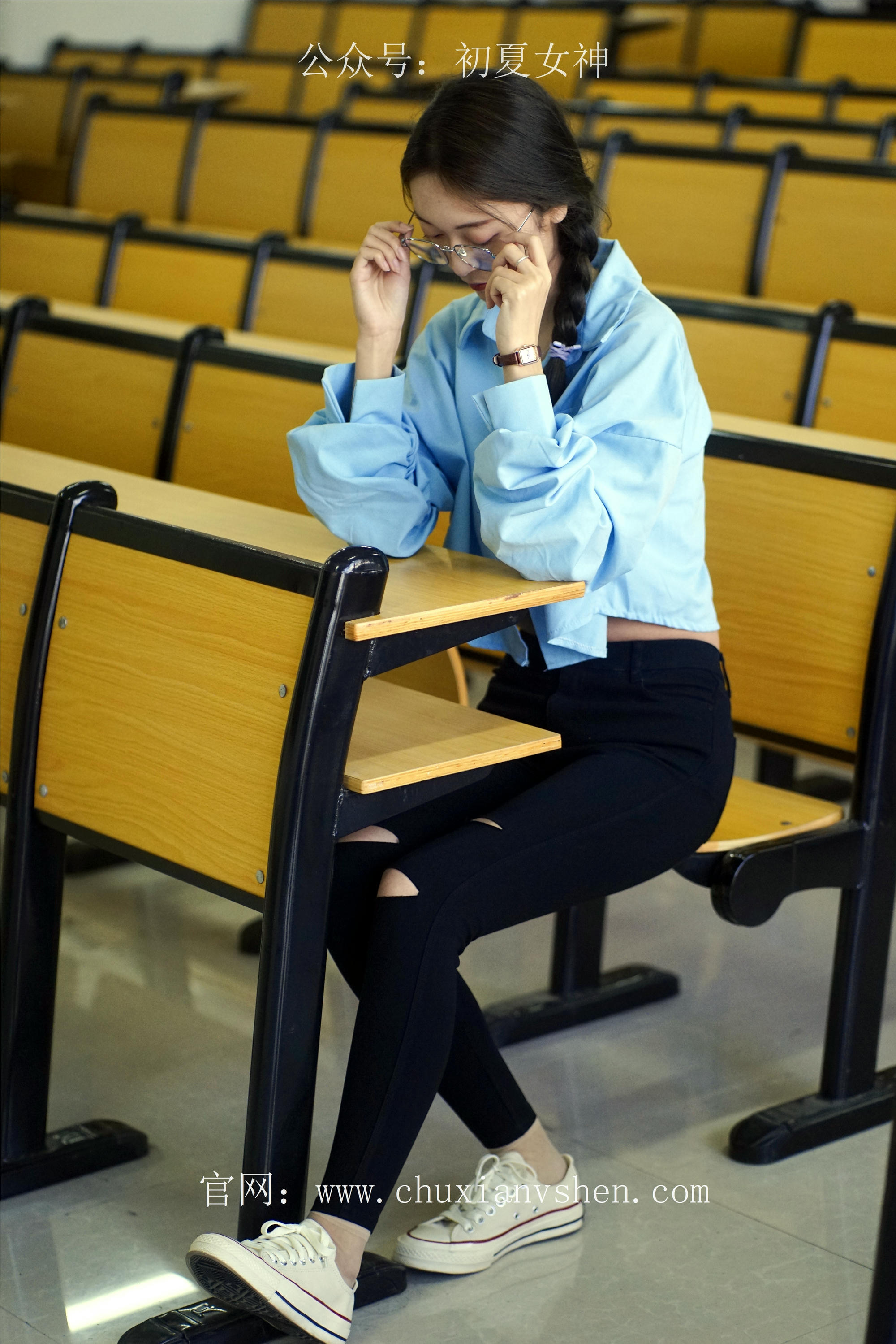 初夏女神 NO.073 依依 邻家女孩-学习篇[140P+1V／6.12GB]_第2集