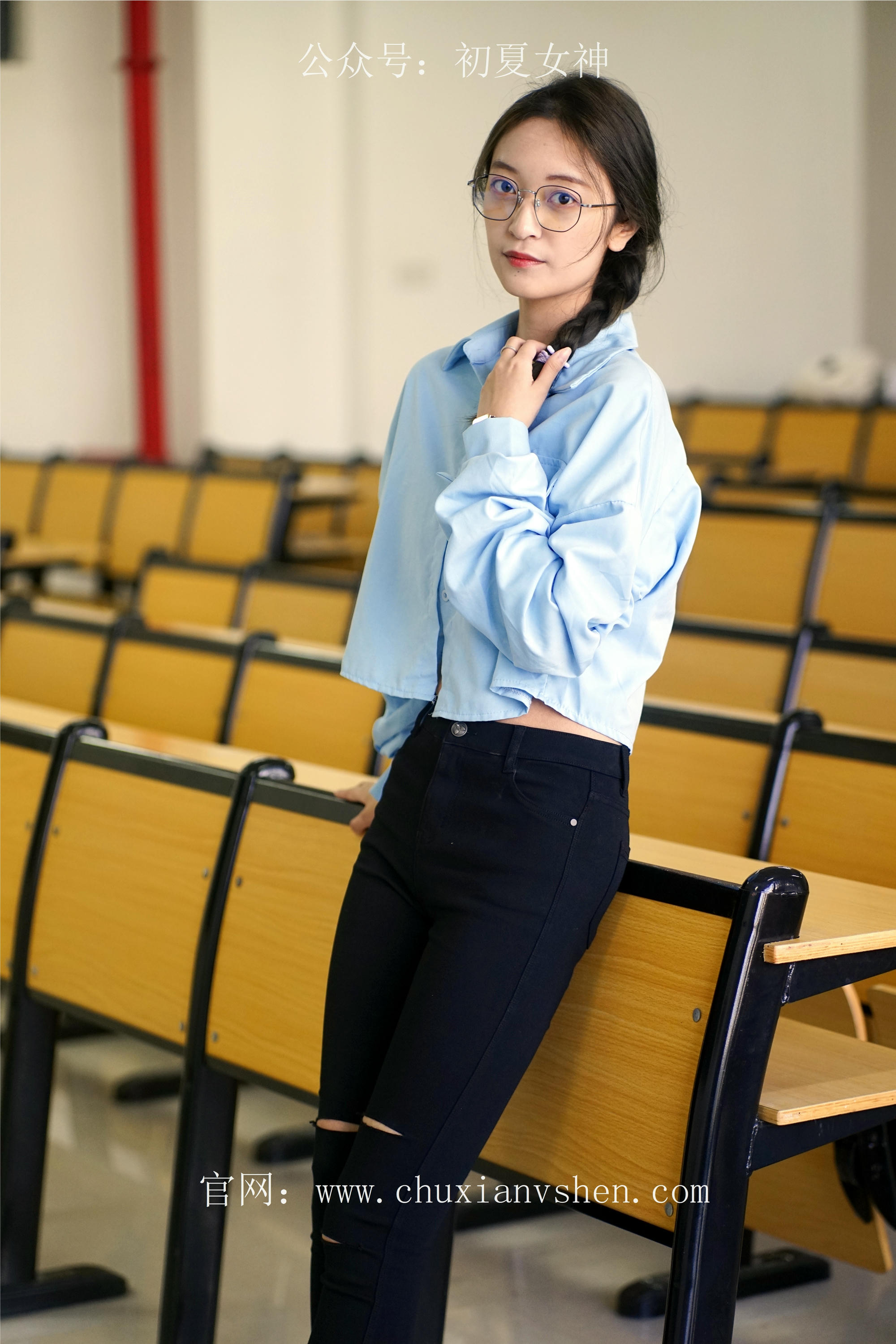 初夏女神 NO.073 依依 邻家女孩-学习篇[140P+1V／6.12GB]_第3集