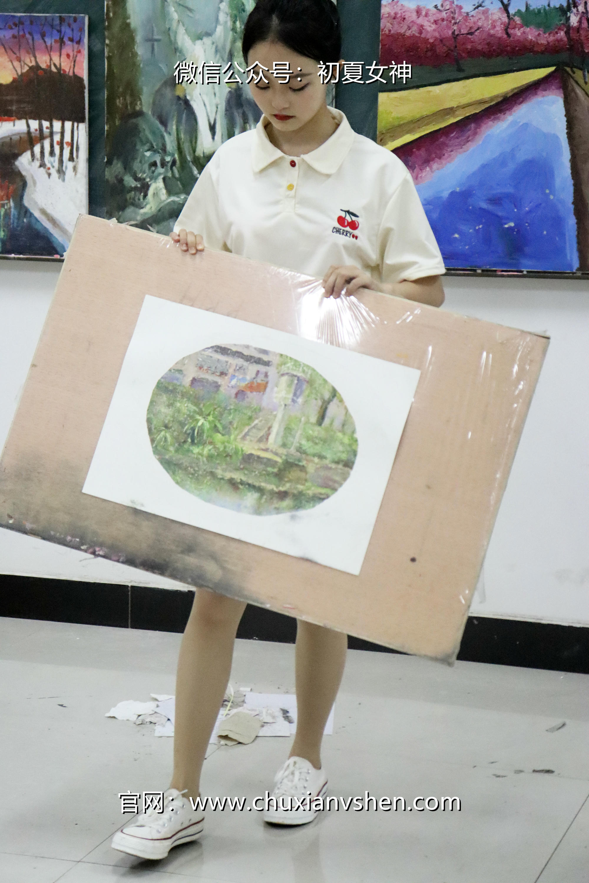 初夏女神 NO.078 双双 打扫教室[145P+1V／5.13GB]_第5集