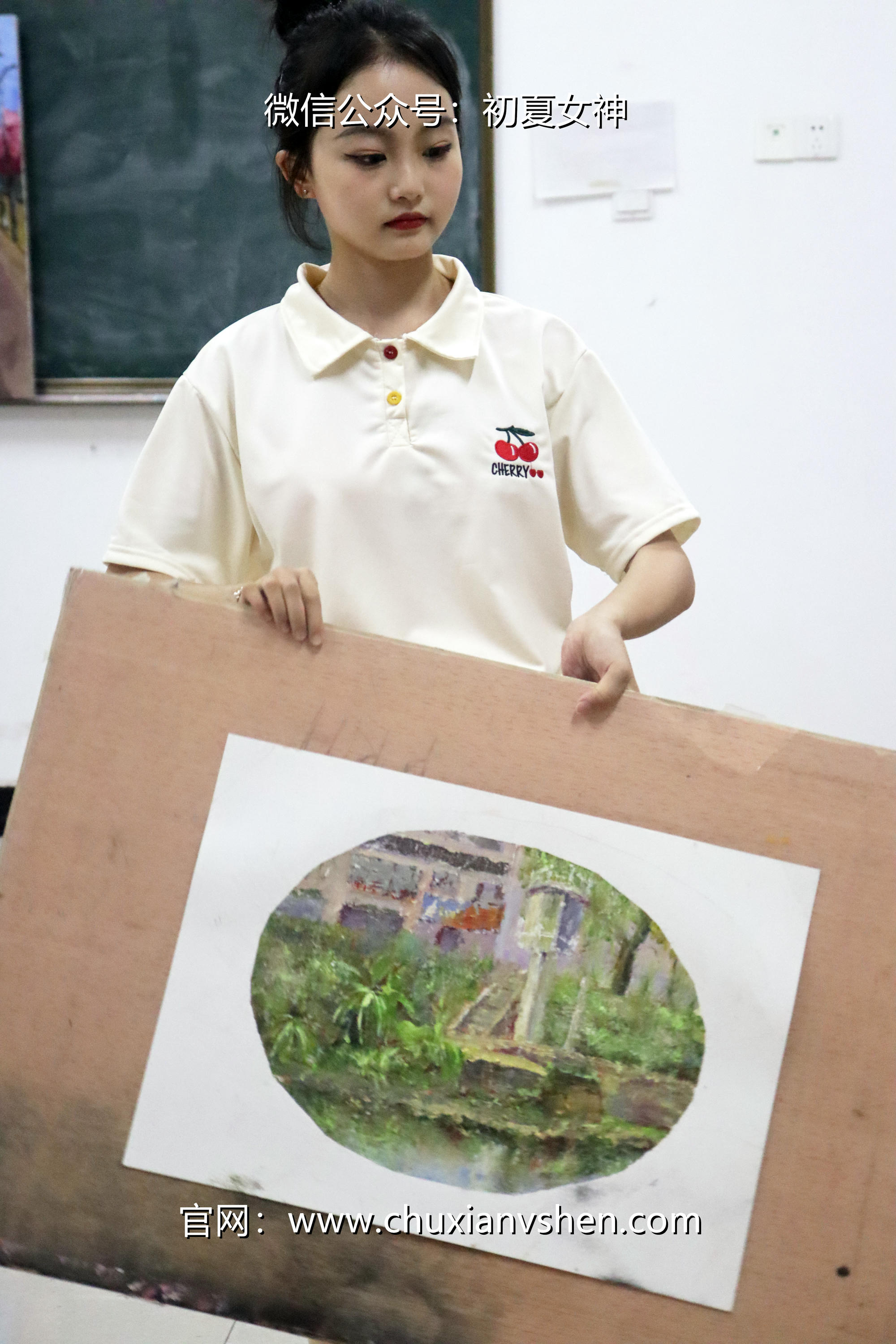 初夏女神 NO.078 双双 打扫教室[145P+1V／5.13GB]_第5集