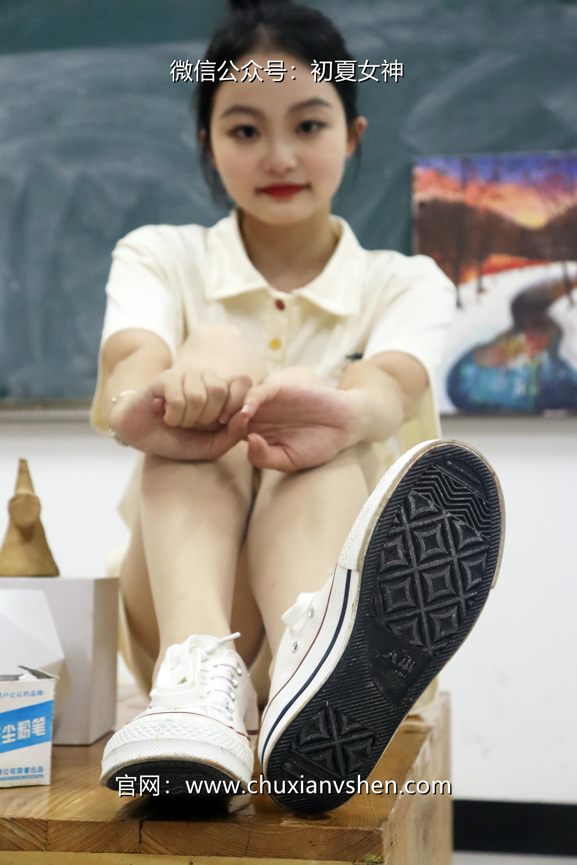 初夏女神 NO.078 双双 打扫教室[145P+1V／5.13GB]_第5集