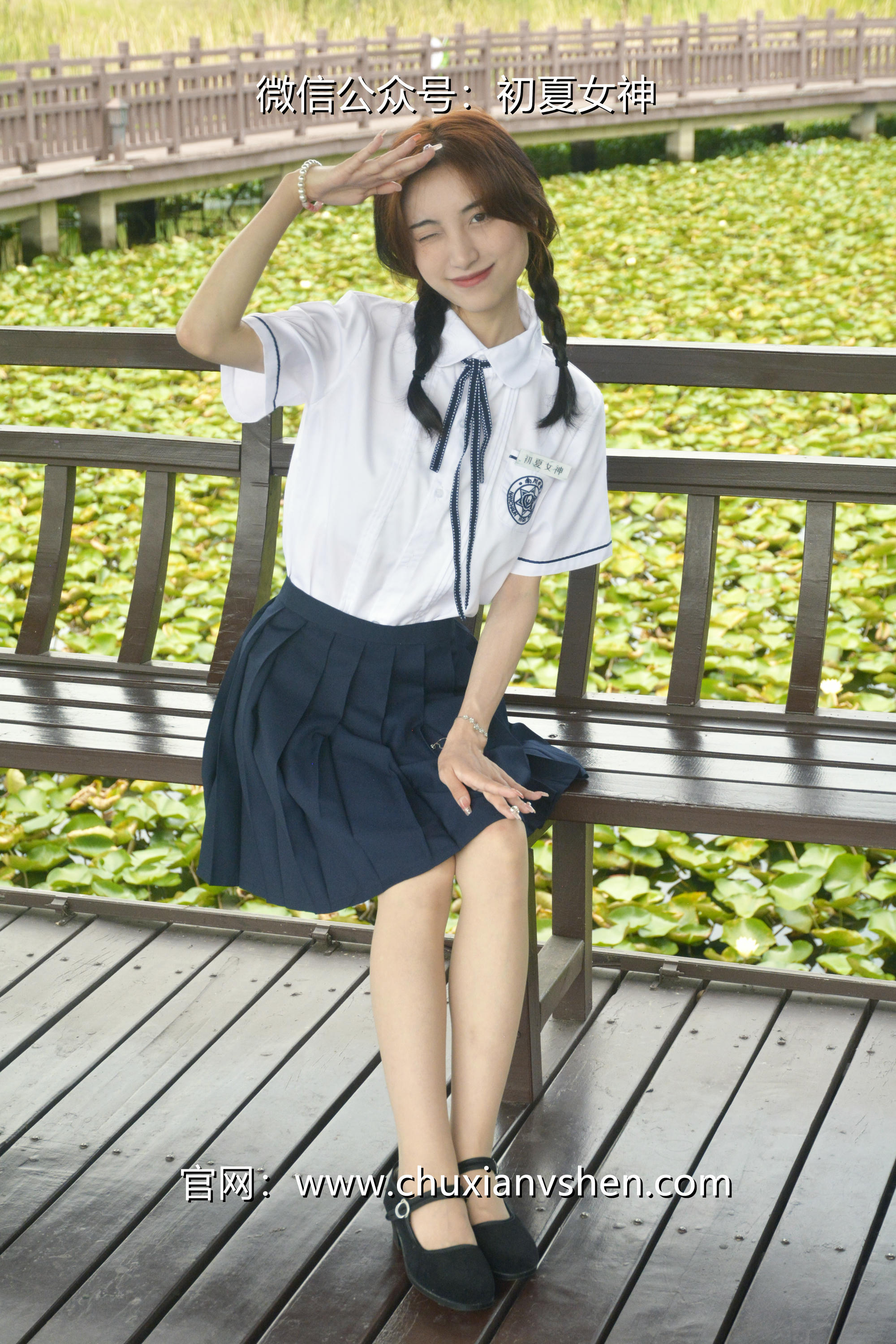 初夏女神 NO.027 柒柒 职高校服[140P+1V／5.73GB]_第1集