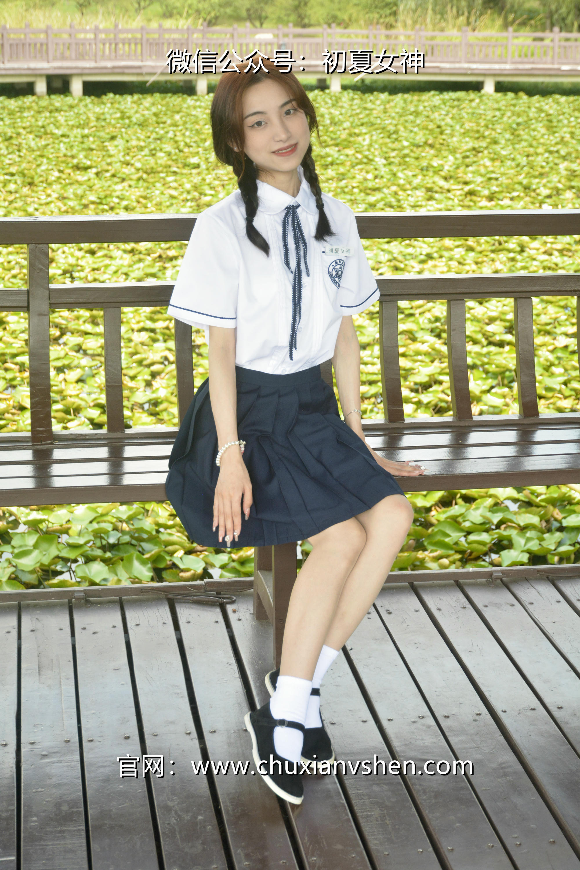 初夏女神 NO.027 柒柒 职高校服[140P+1V／5.73GB]_第6集