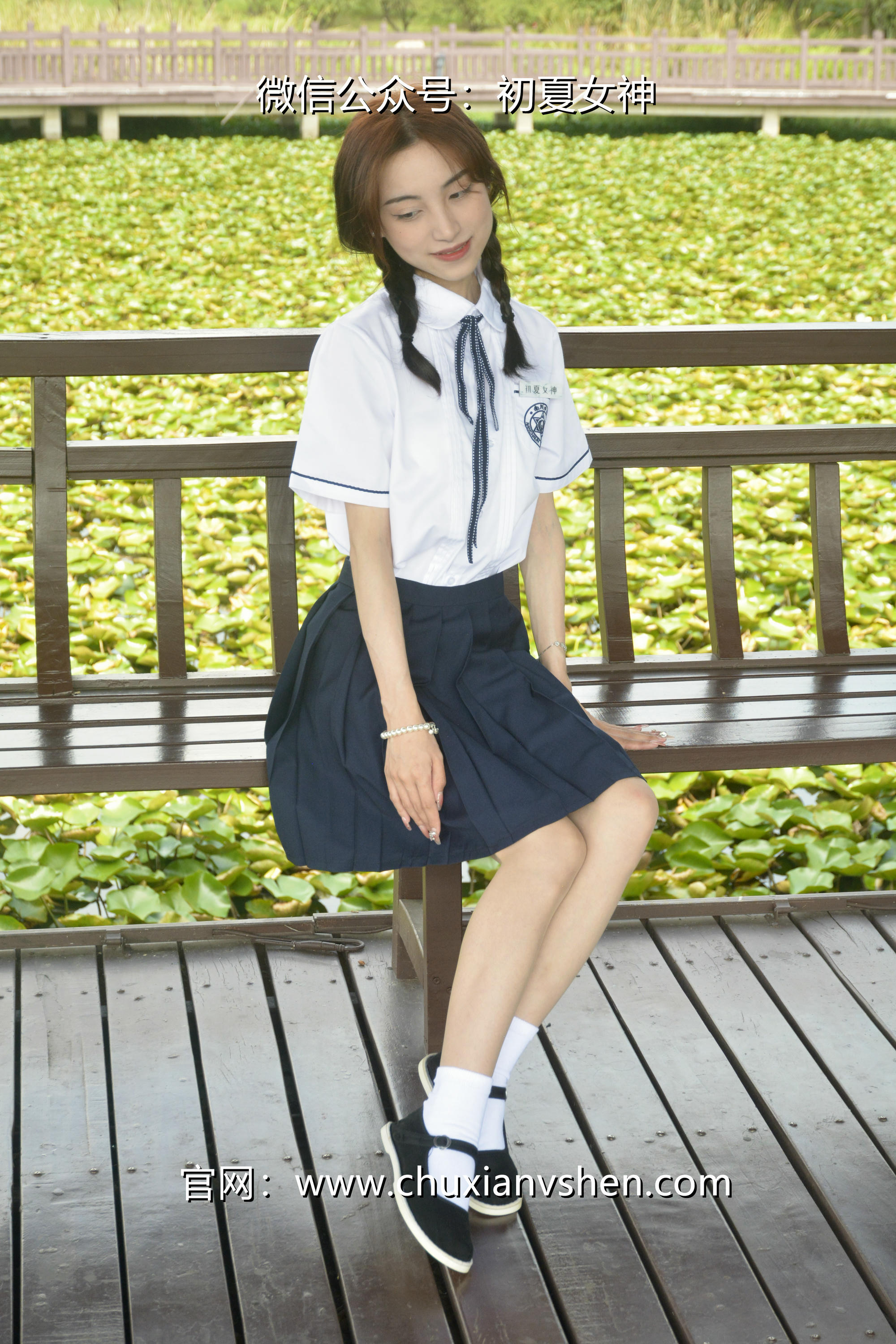 初夏女神 NO.027 柒柒 职高校服[140P+1V／5.73GB]_第6集