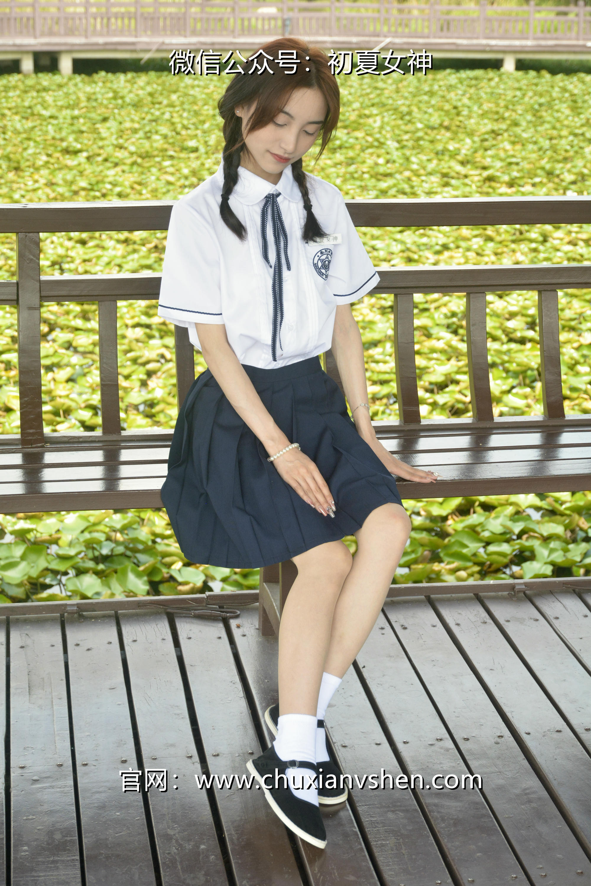 初夏女神 NO.027 柒柒 职高校服[140P+1V／5.73GB]_第6集