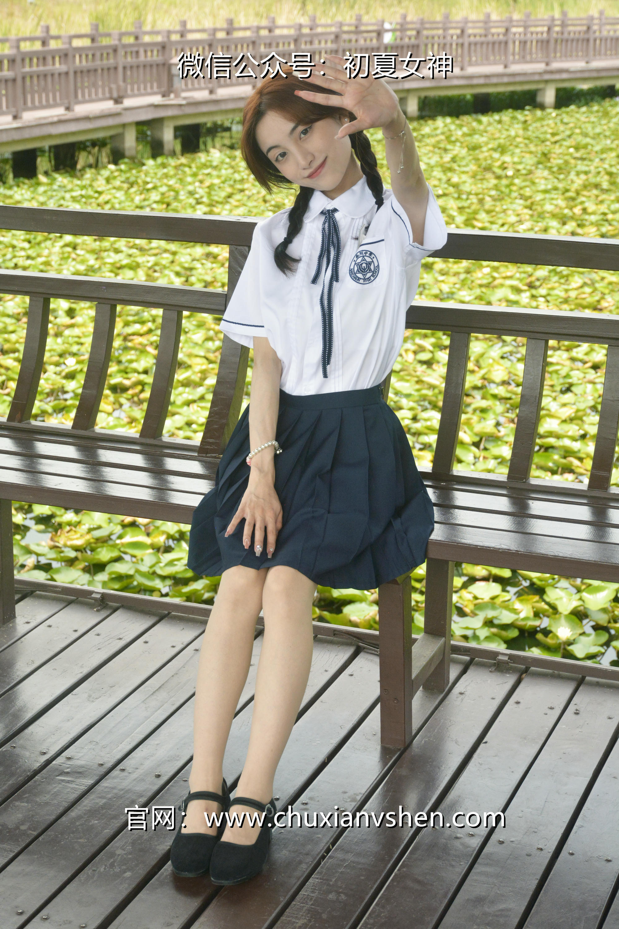 初夏女神 NO.027 柒柒 职高校服[140P+1V／5.73GB]_第1集