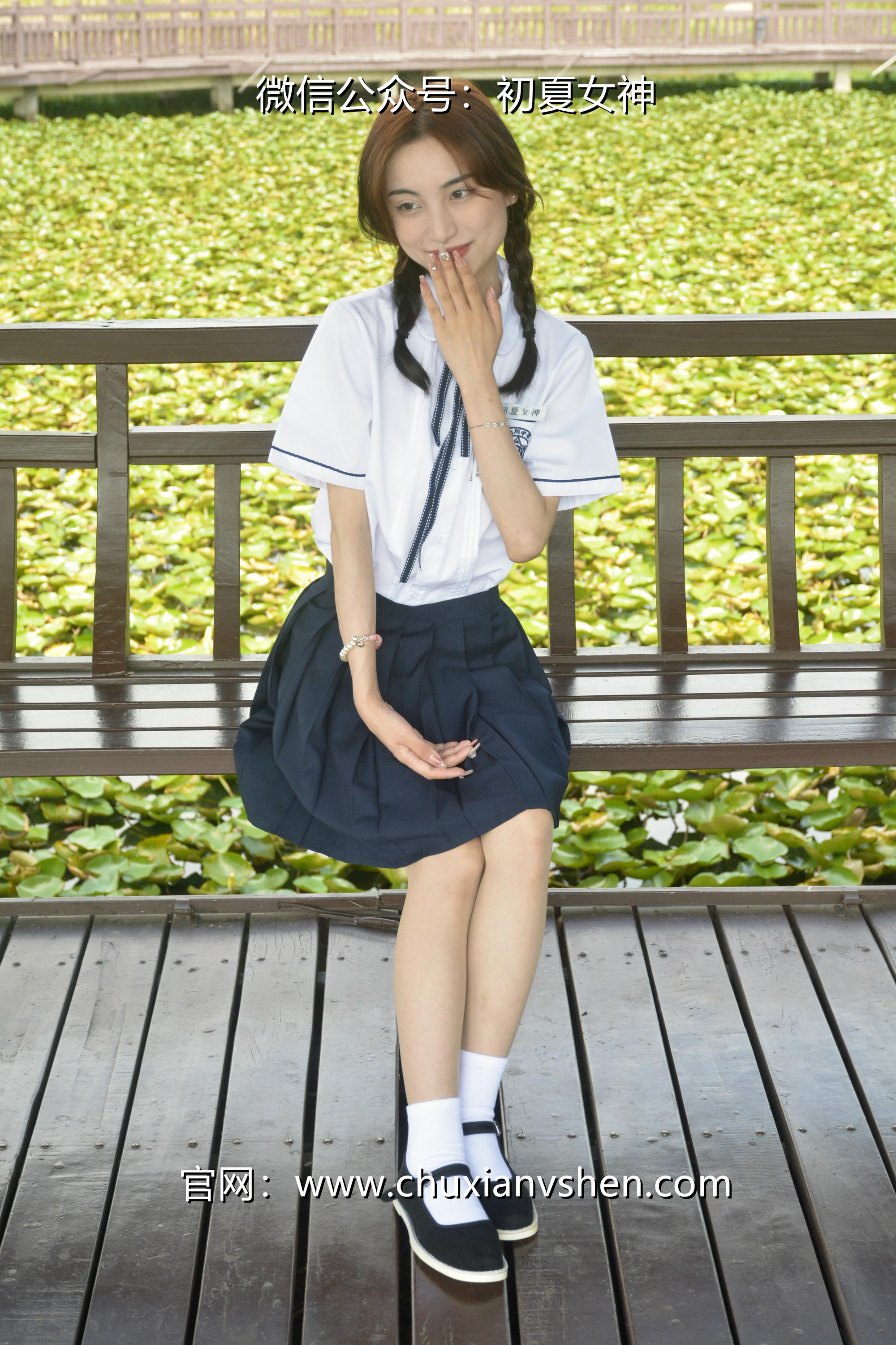 初夏女神 NO.027 柒柒 职高校服[140P+1V／5.73GB]_第6集