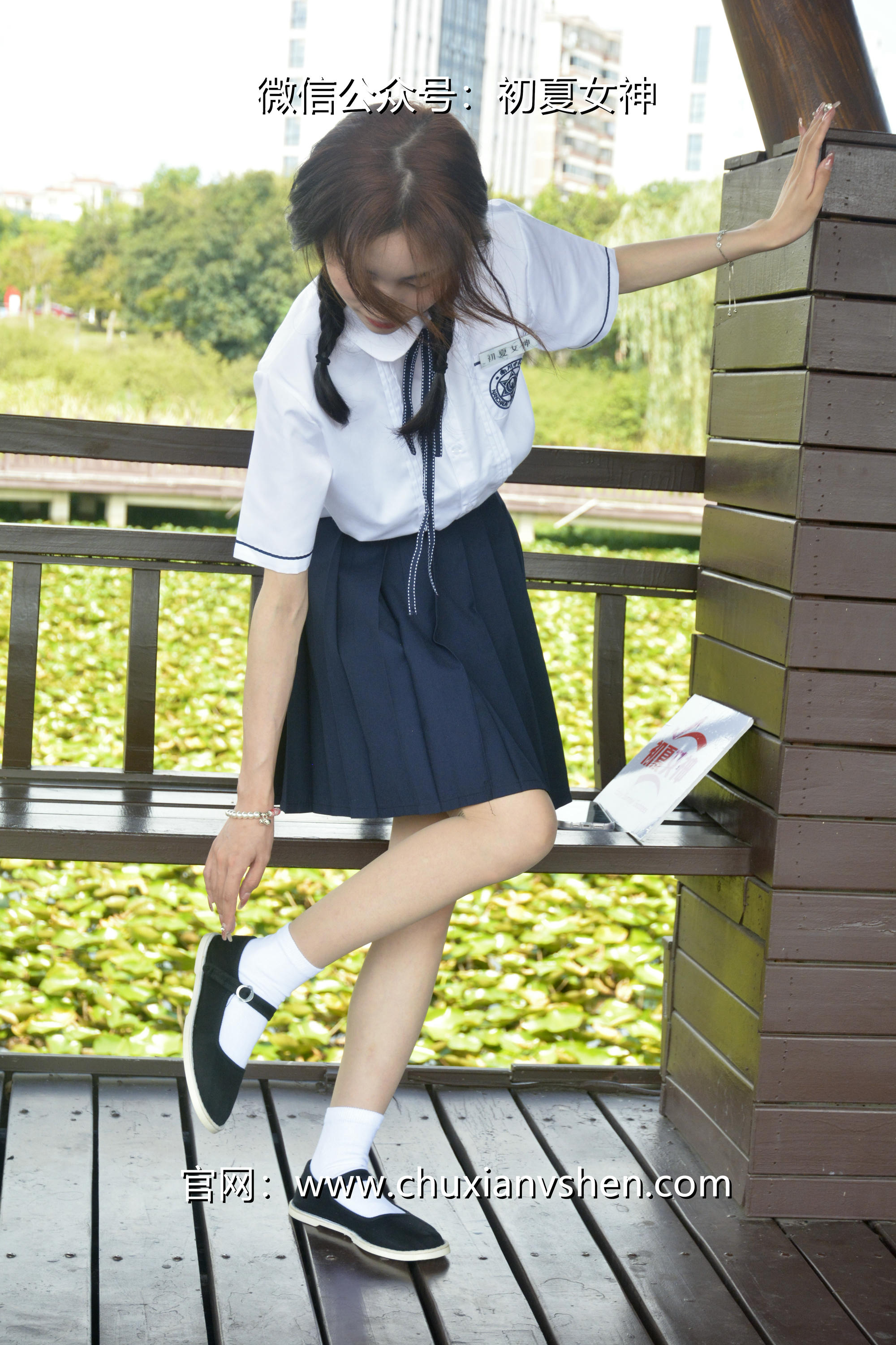 初夏女神 NO.027 柒柒 职高校服[140P+1V／5.73GB]_第6集