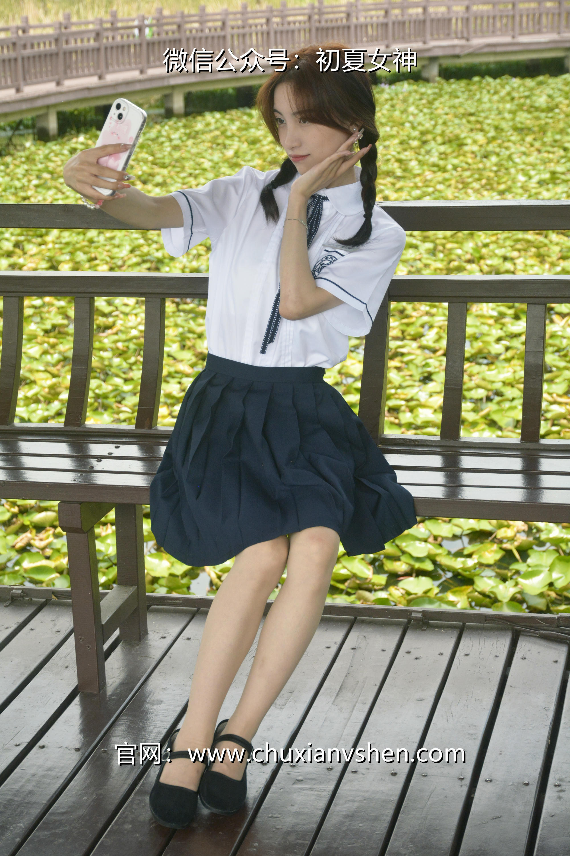 初夏女神 NO.027 柒柒 职高校服[140P+1V／5.73GB]_第1集