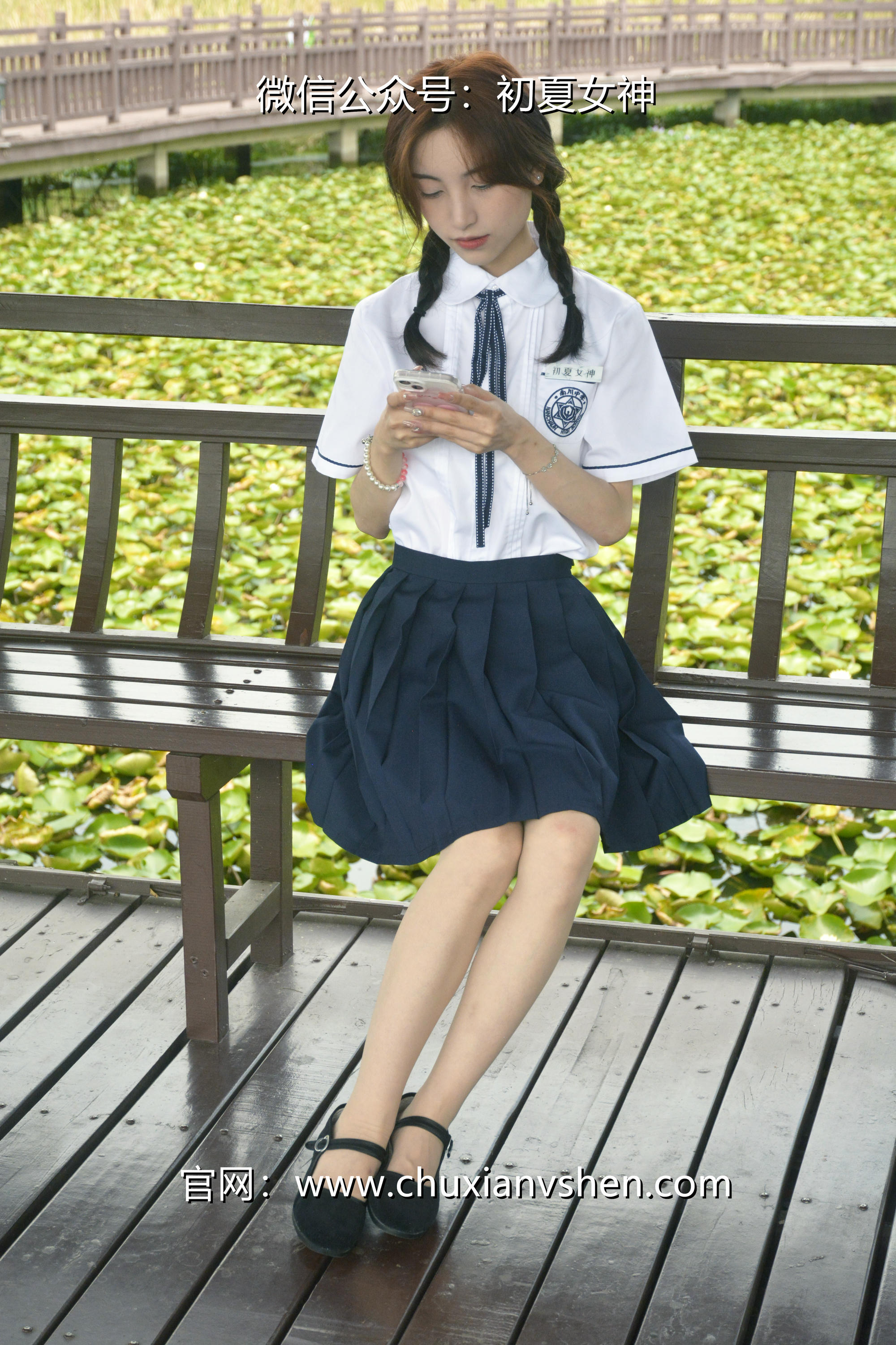 初夏女神 NO.027 柒柒 职高校服[140P+1V／5.73GB]_第1集