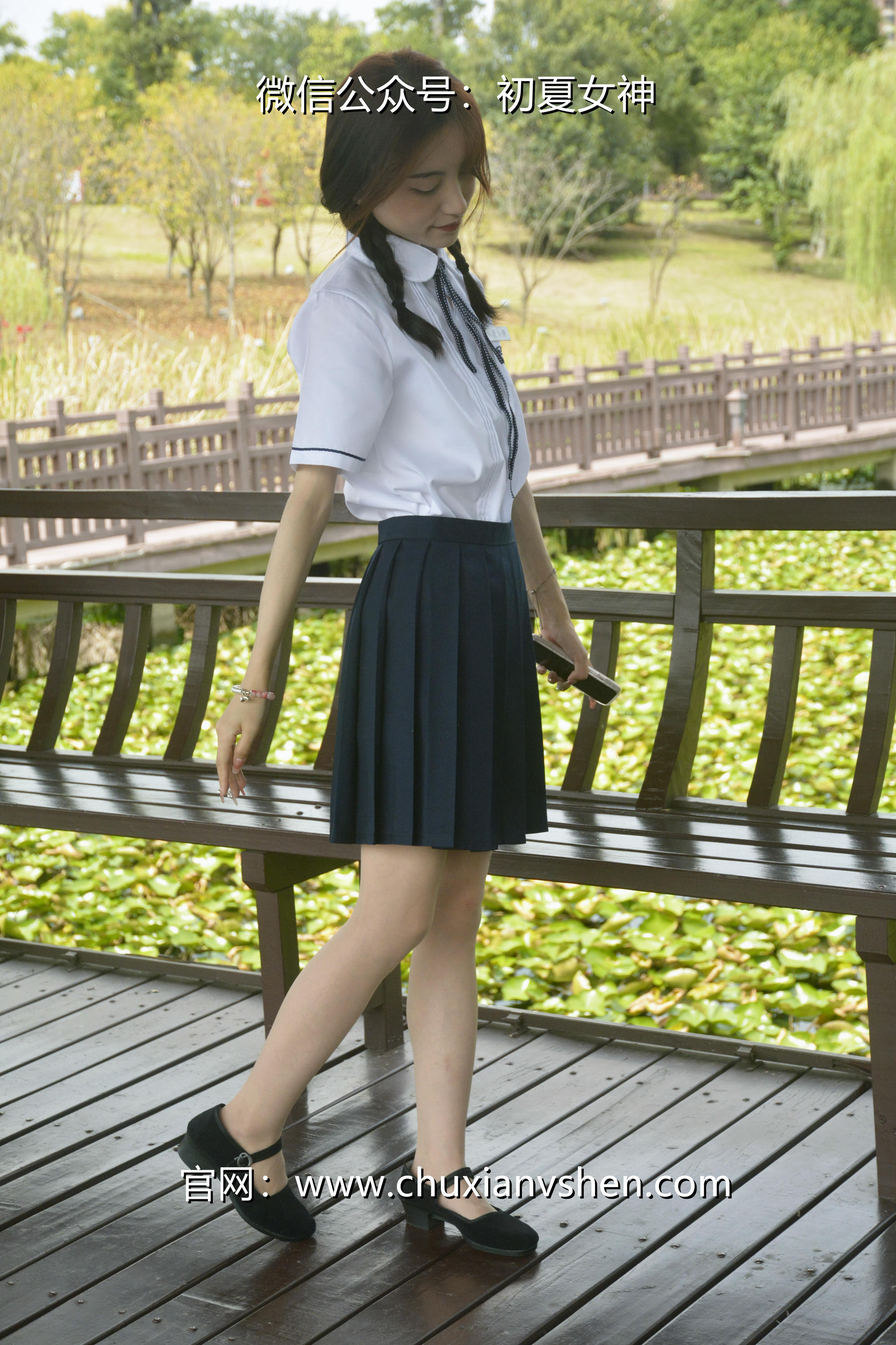 初夏女神 NO.027 柒柒 职高校服[140P+1V／5.73GB]_第1集