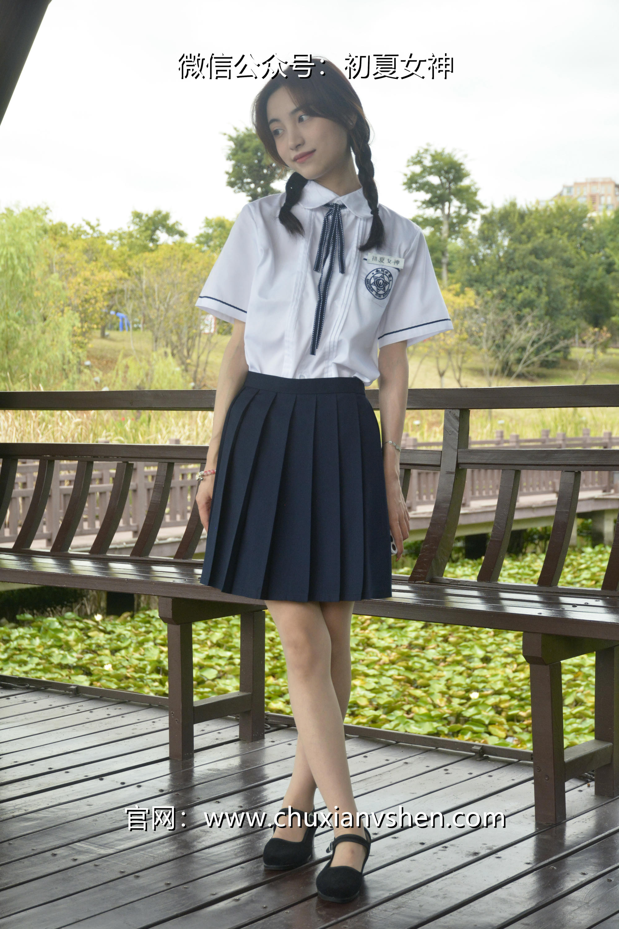 初夏女神 NO.027 柒柒 职高校服[140P+1V／5.73GB]_第2集