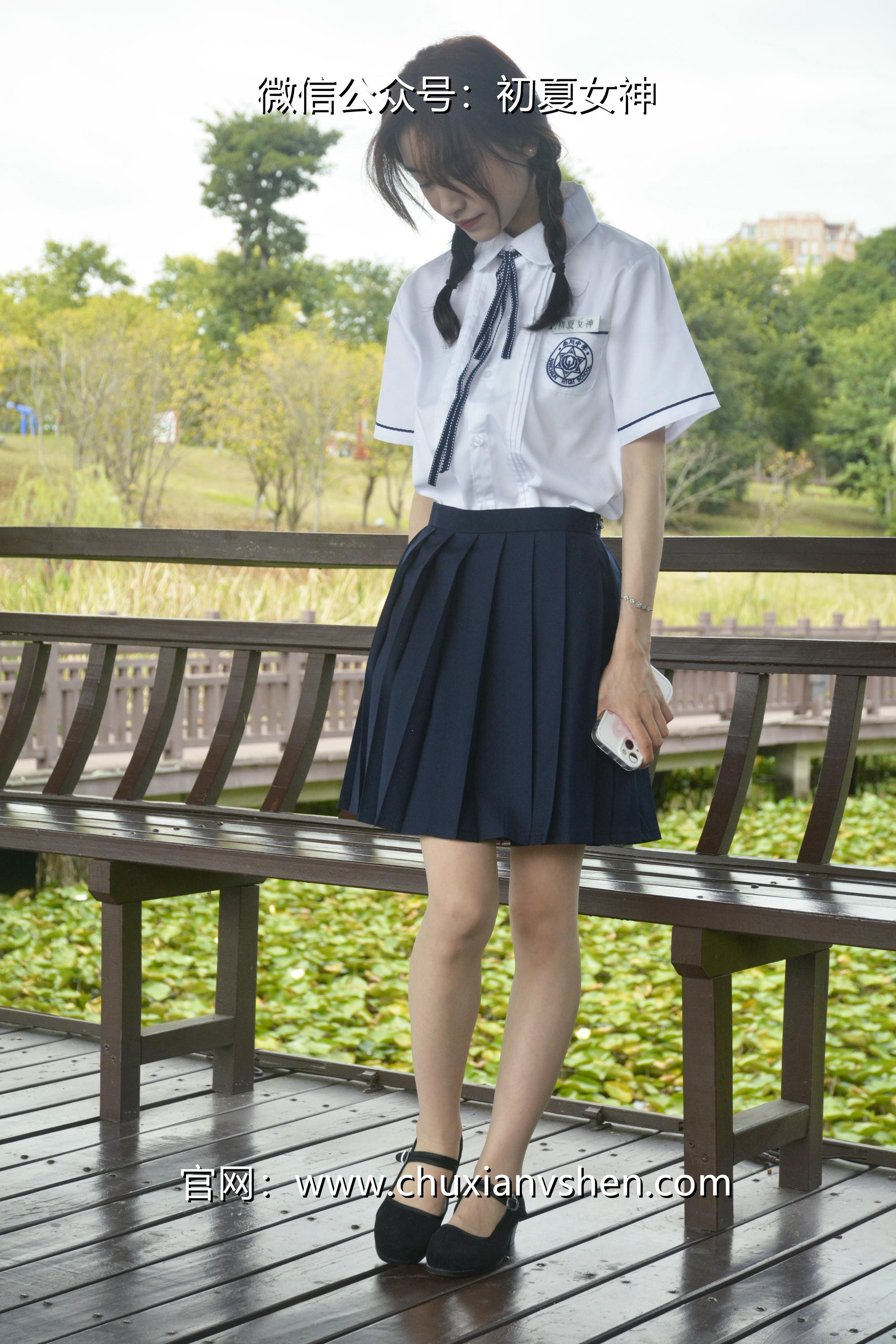 初夏女神 NO.027 柒柒 职高校服[140P+1V／5.73GB]_第2集