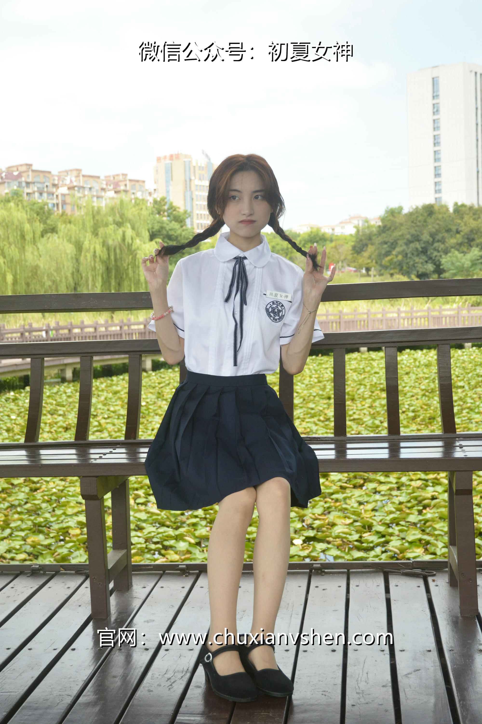 初夏女神 NO.027 柒柒 职高校服[140P+1V／5.73GB]_第1集