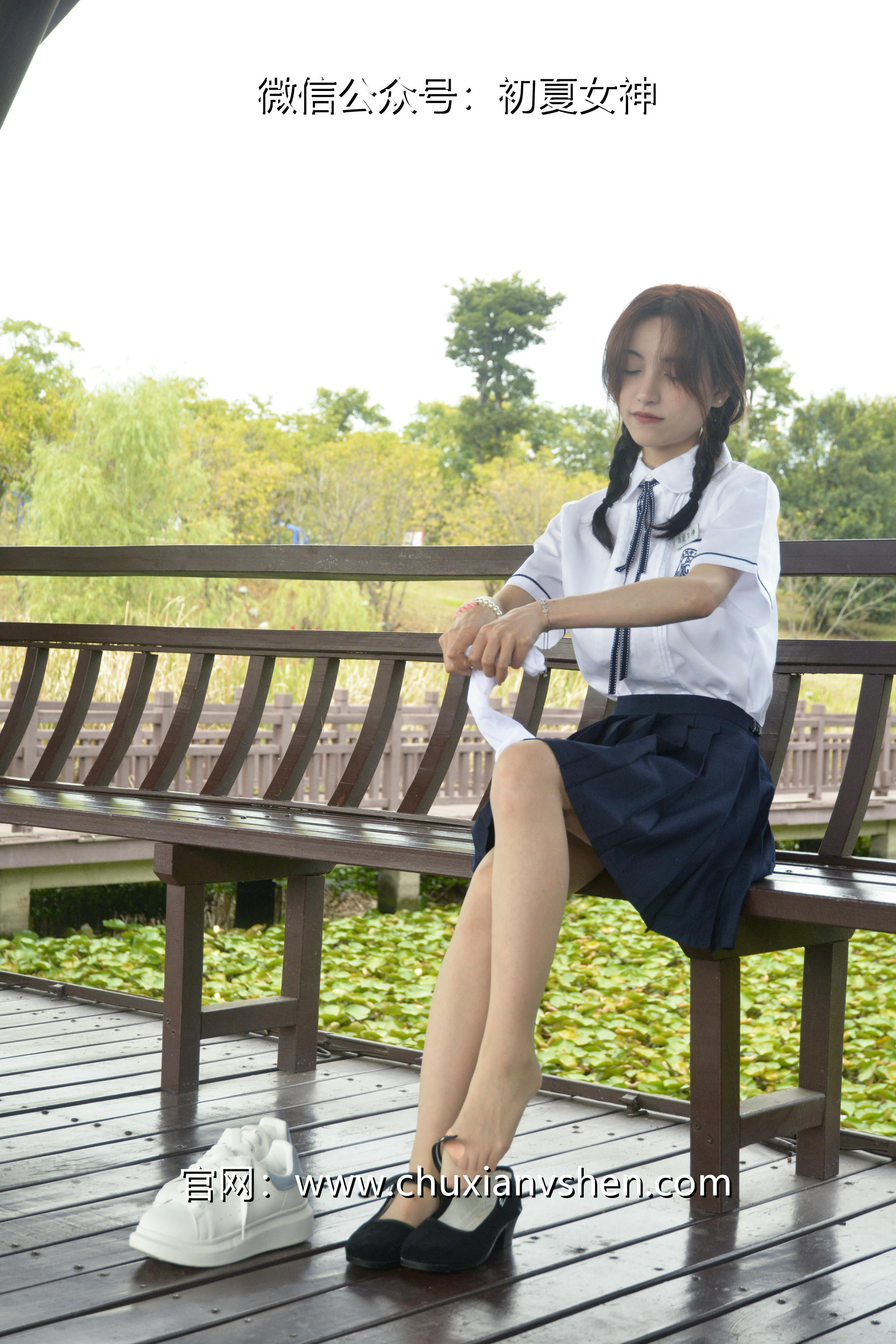 初夏女神 NO.027 柒柒 职高校服[140P+1V／5.73GB]_第3集